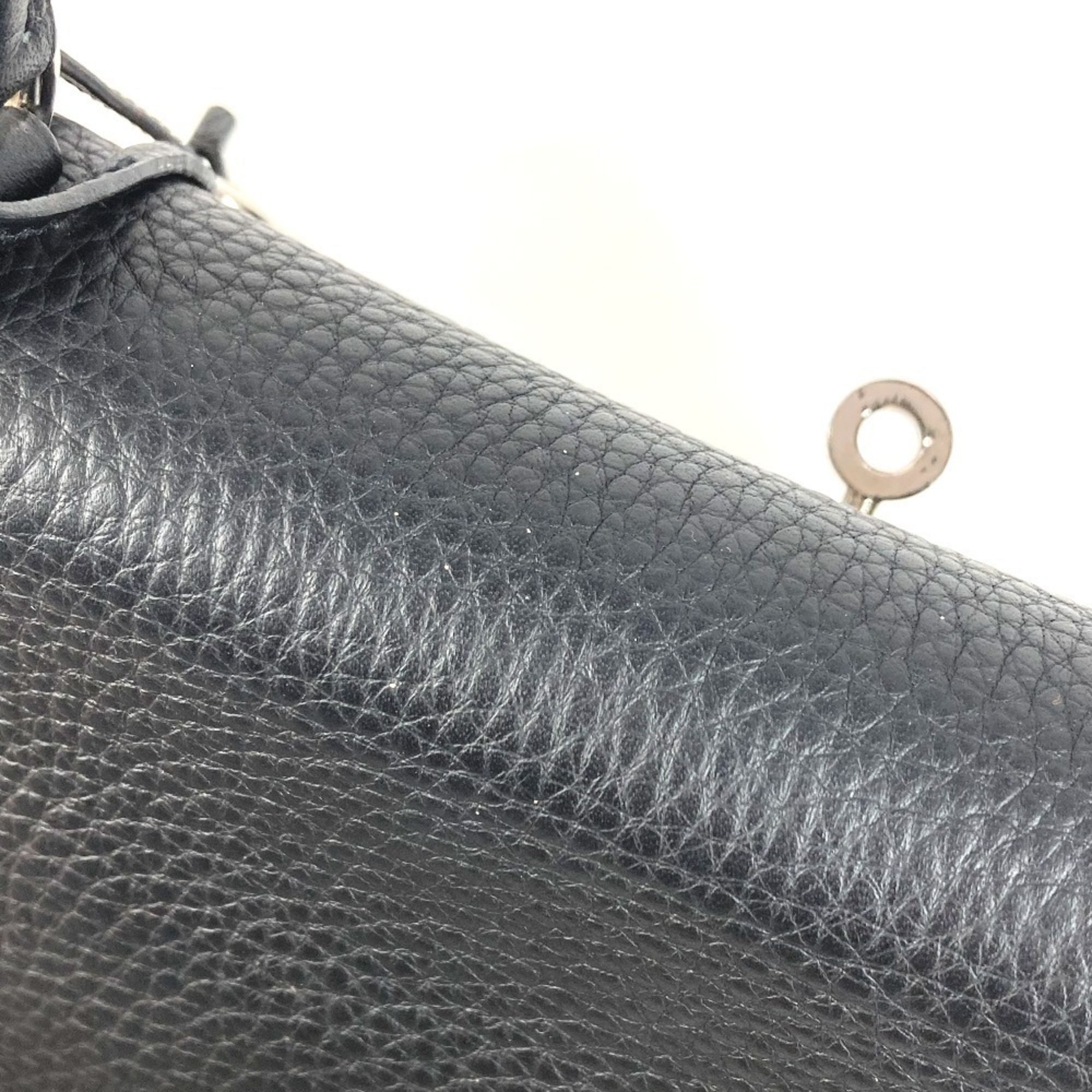 Taurillon Clemence Leather Handbag Shoulder Bag (Pre-Owned) - Hermes - Modalova