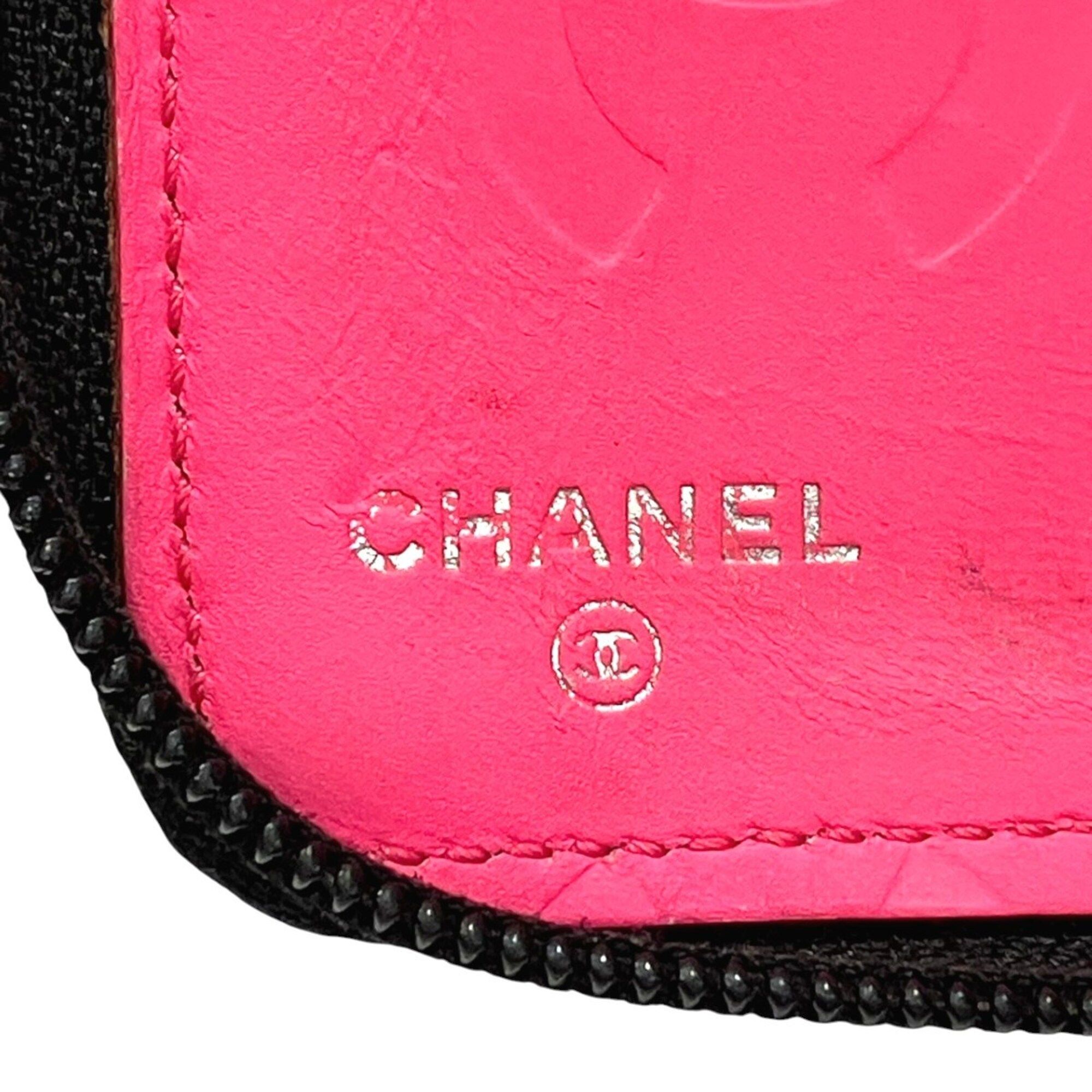 Leather Long Wallet (Bi-Fold) (Pre-Owned) - Chanel - Modalova