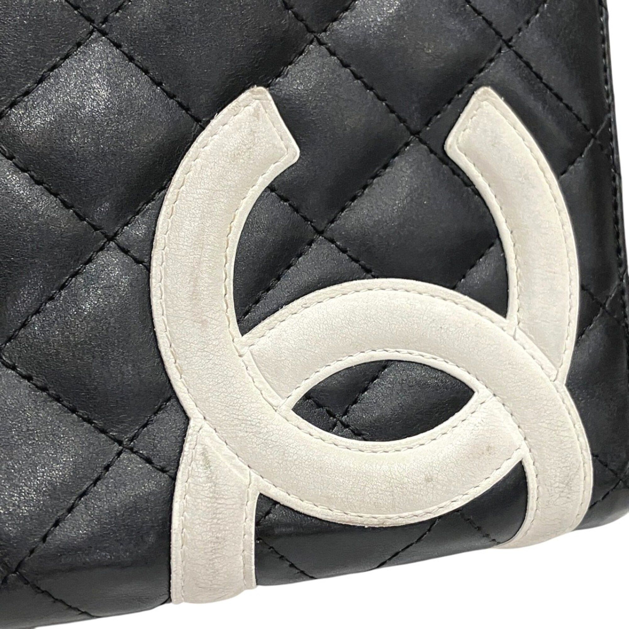 Leather Long Wallet (Bi-Fold) (Pre-Owned) - Chanel - Modalova