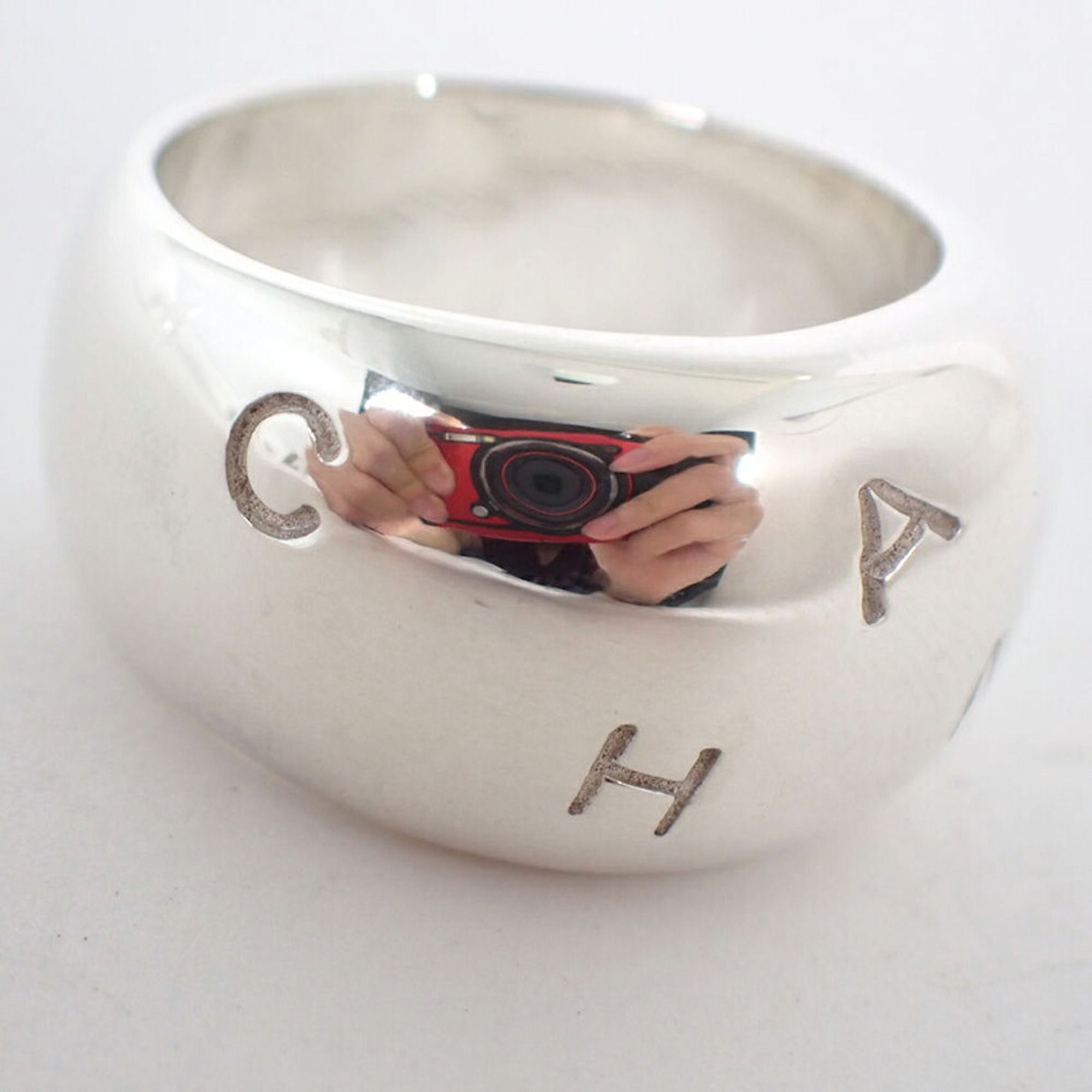 Sterling Silver 925 Band Ring (Pre-Owned) - Chanel - Modalova