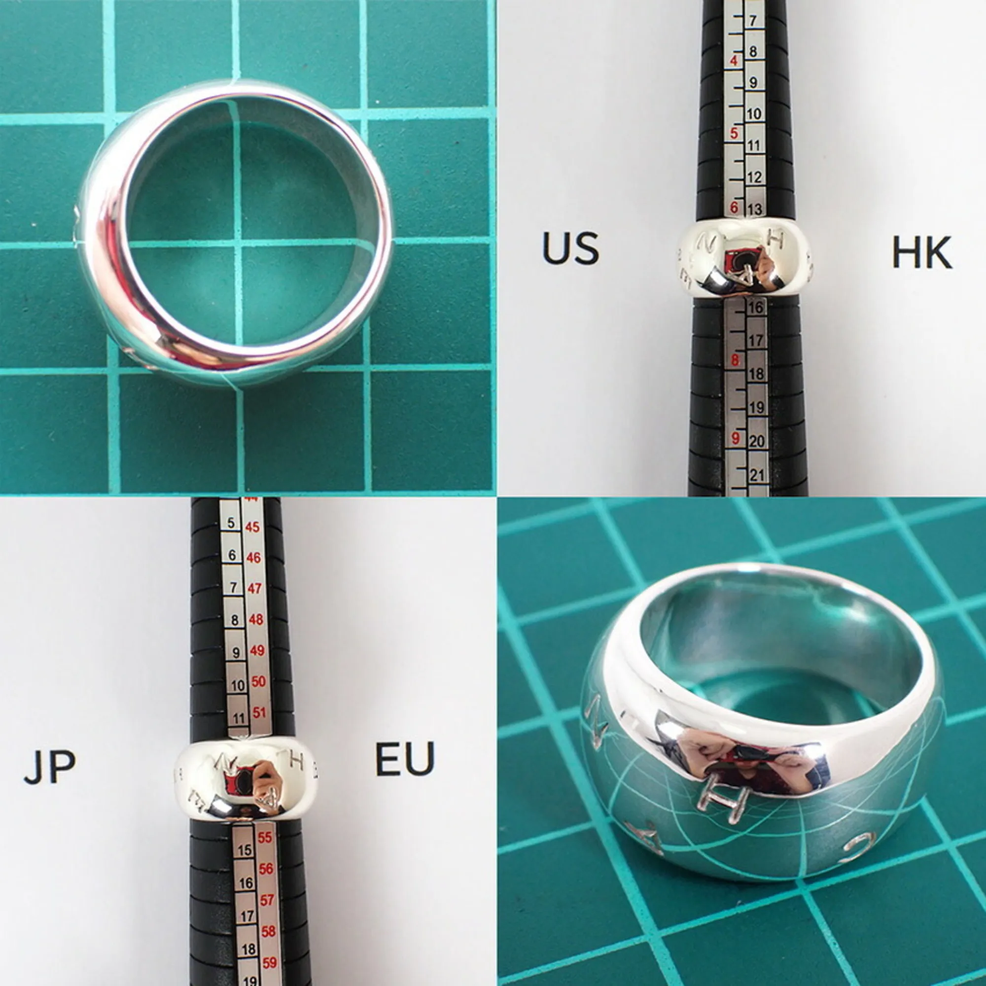 Sterling Silver 925 Band Ring (Pre-Owned) - Chanel - Modalova