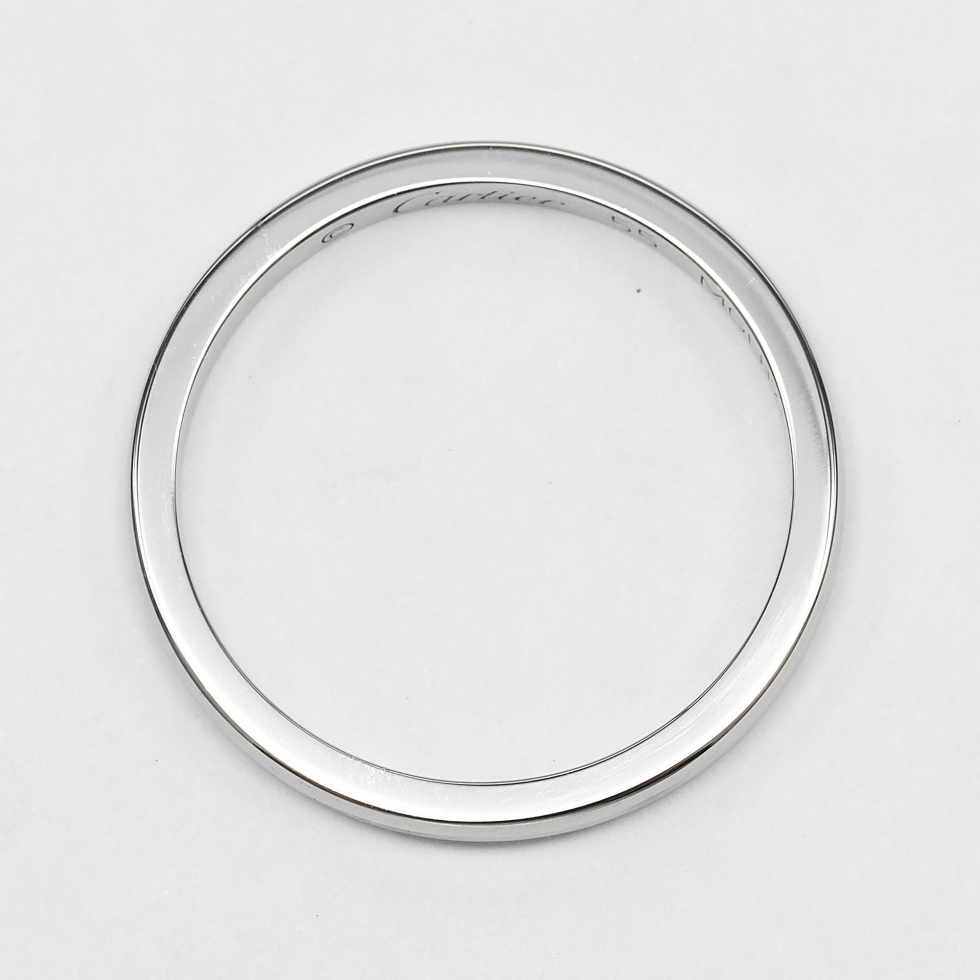 Platinum 950 Band Ring (Pre-Owned) - Cartier - Modalova