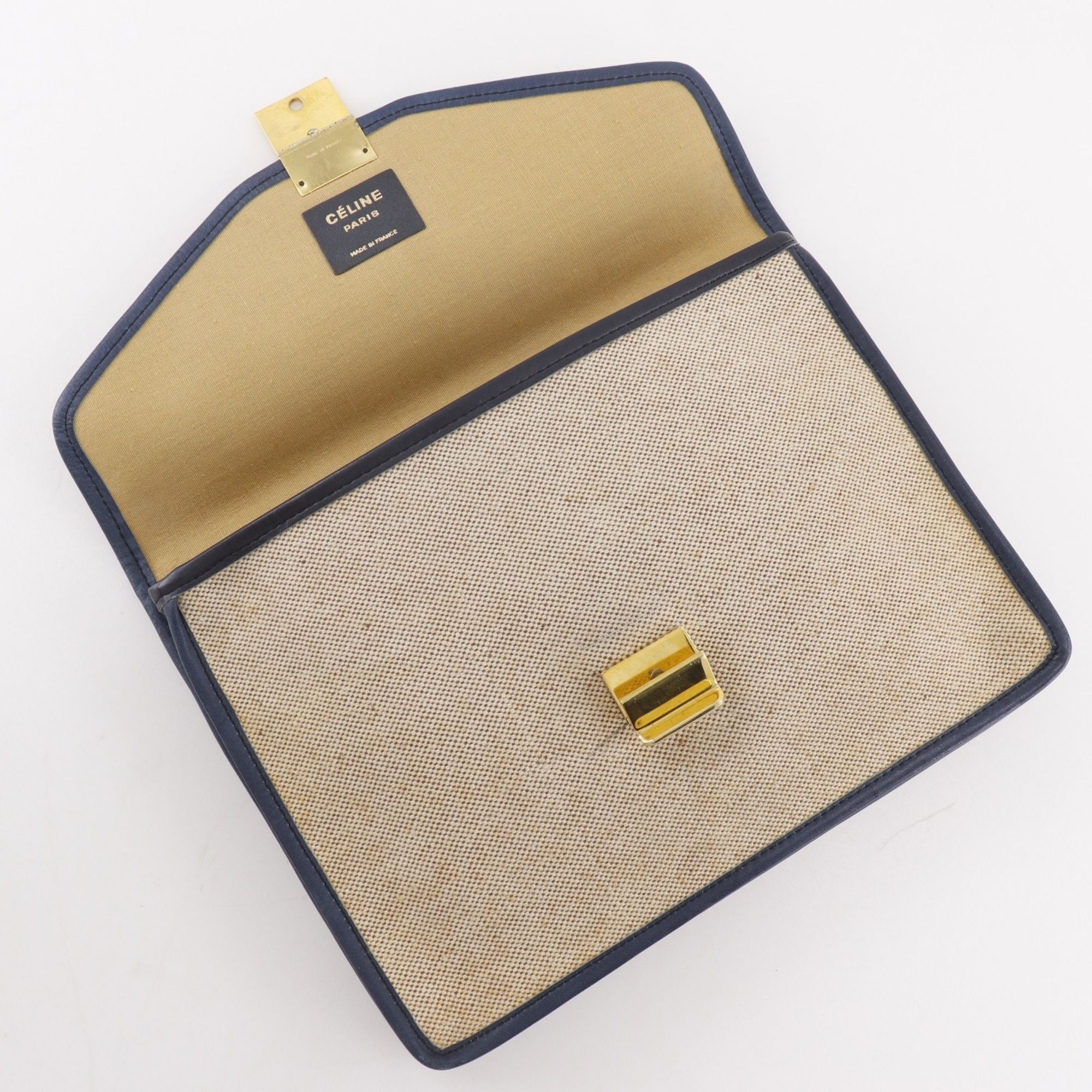 Canvas Clutch Bag (Pre-Owned) - Celine - Modalova