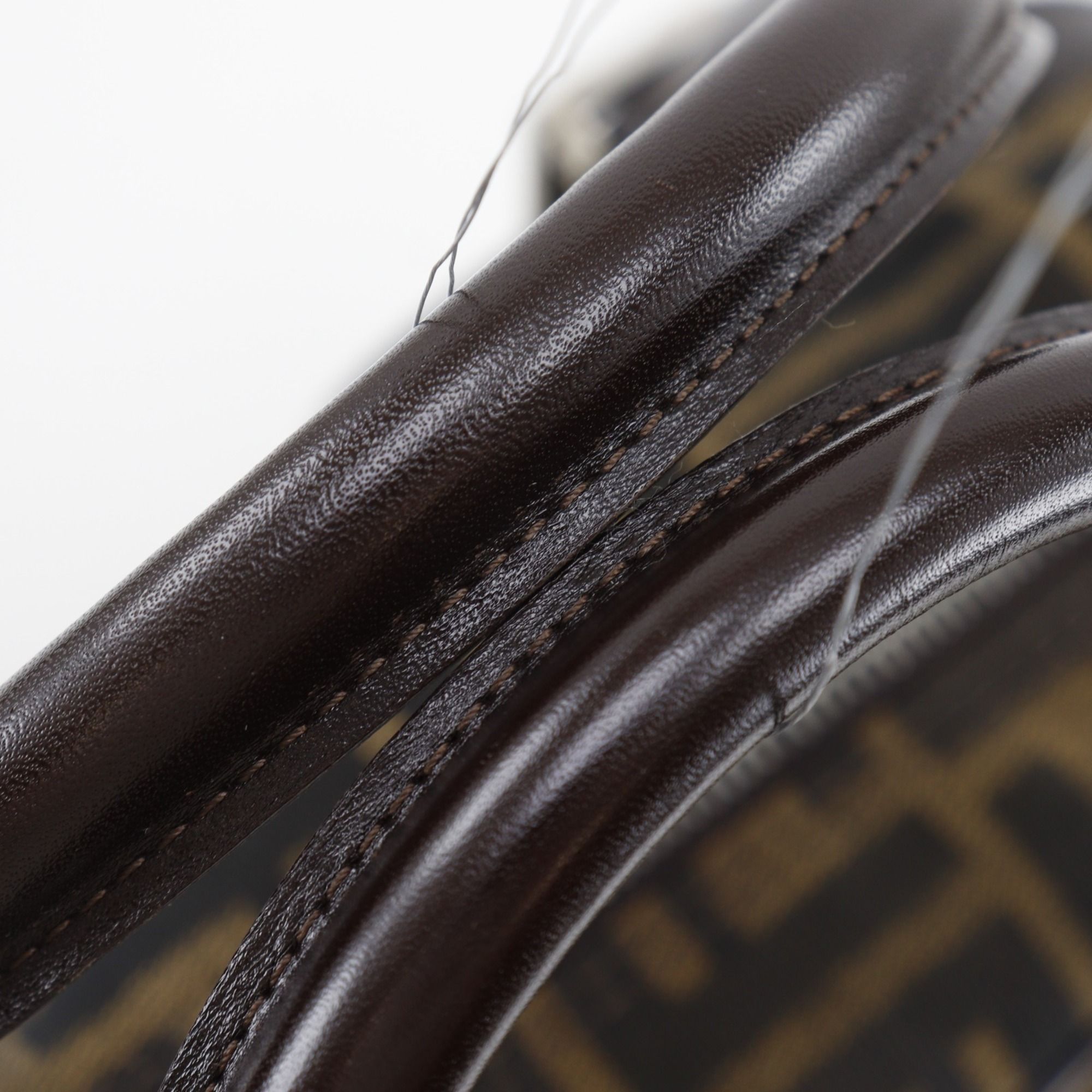 Zucca Nylon Canvas Briefcase (Pre-Owned) - Fendi - Modalova