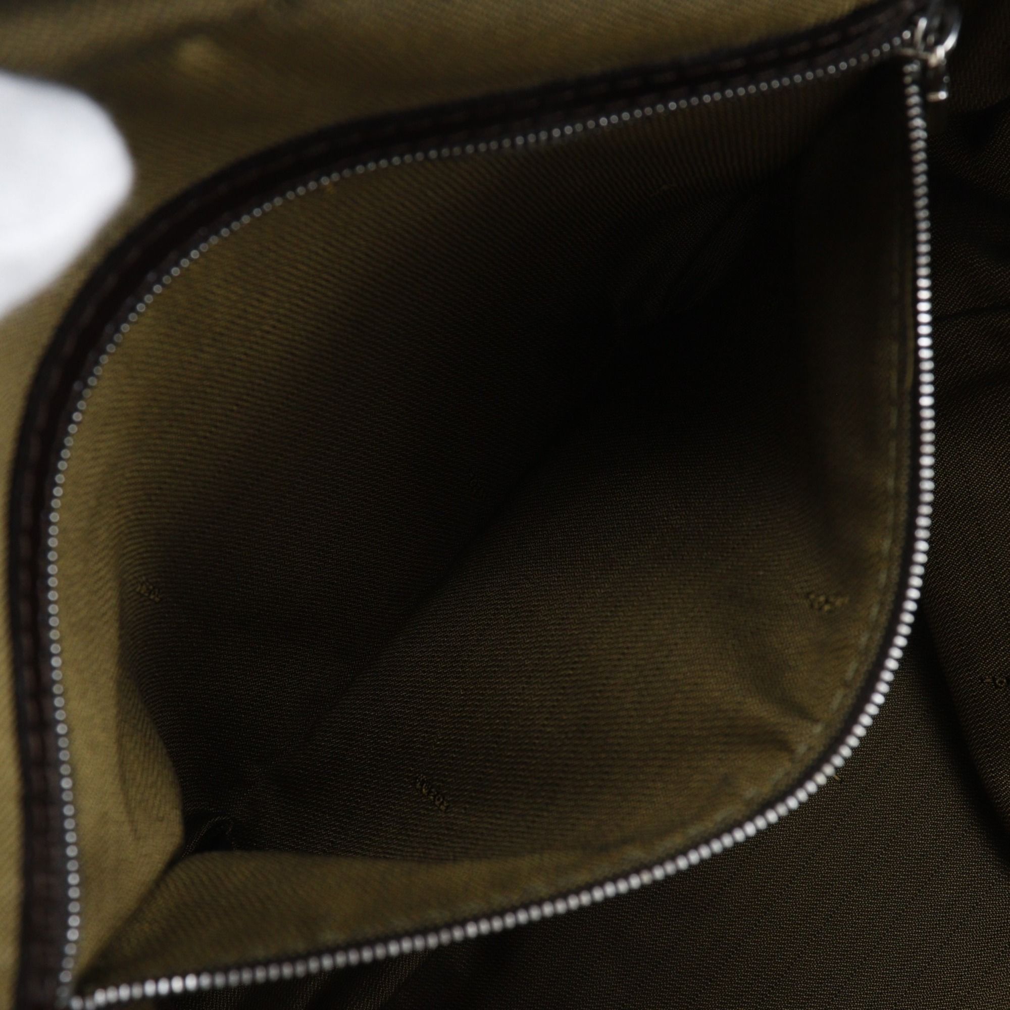 Zucca Nylon Canvas Briefcase (Pre-Owned) - Fendi - Modalova