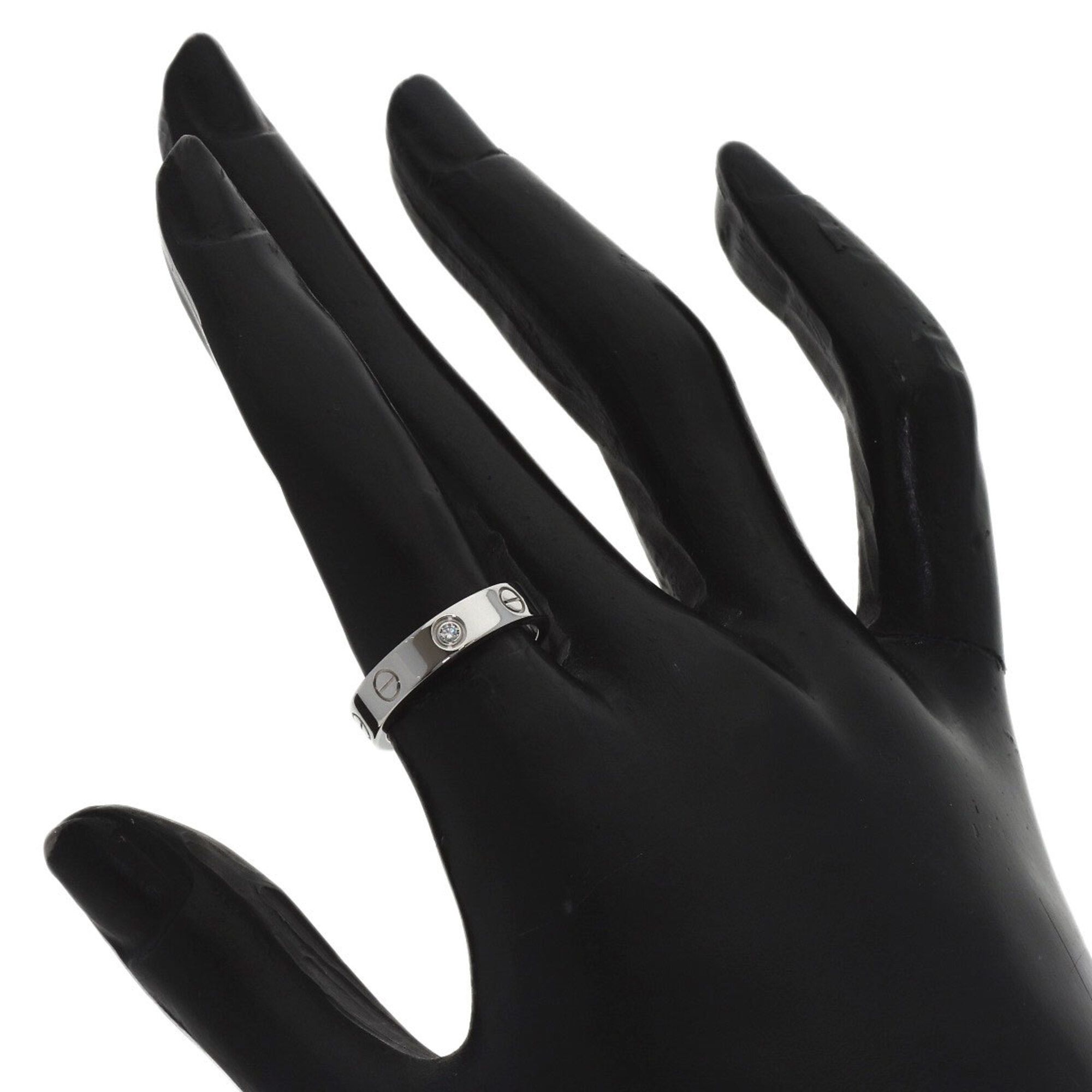 White Gold (18K) Band Ring (Pre-Owned) - Cartier - Modalova