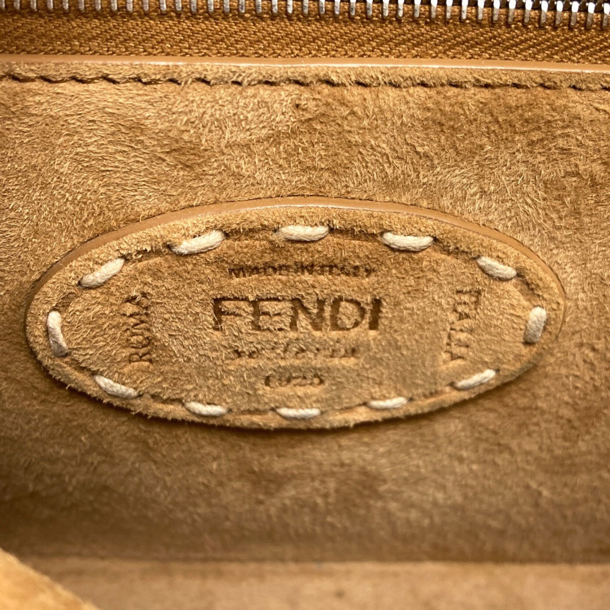 Suede Handbag (Pre-Owned) - Fendi - Modalova
