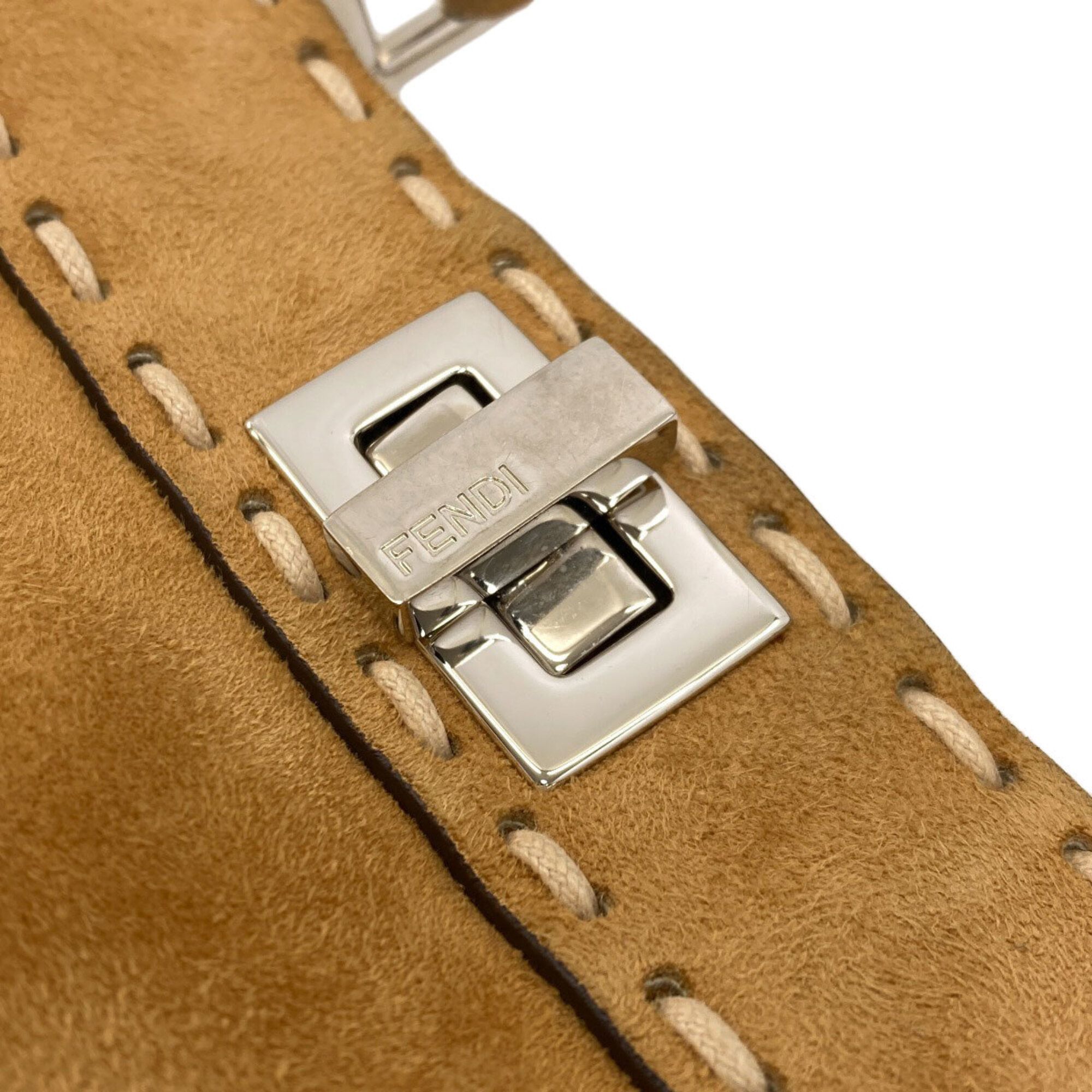 Suede Handbag (Pre-Owned) - Fendi - Modalova
