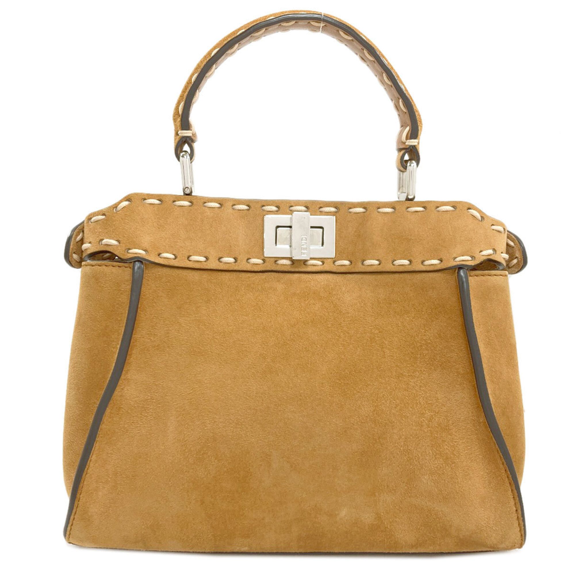 Suede Handbag (Pre-Owned) - Fendi - Modalova
