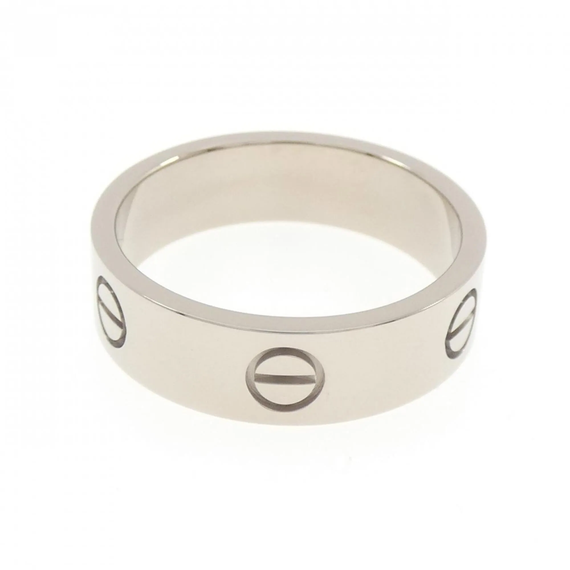 White Gold (18K) Band Ring (Pre-Owned) - Cartier - Modalova