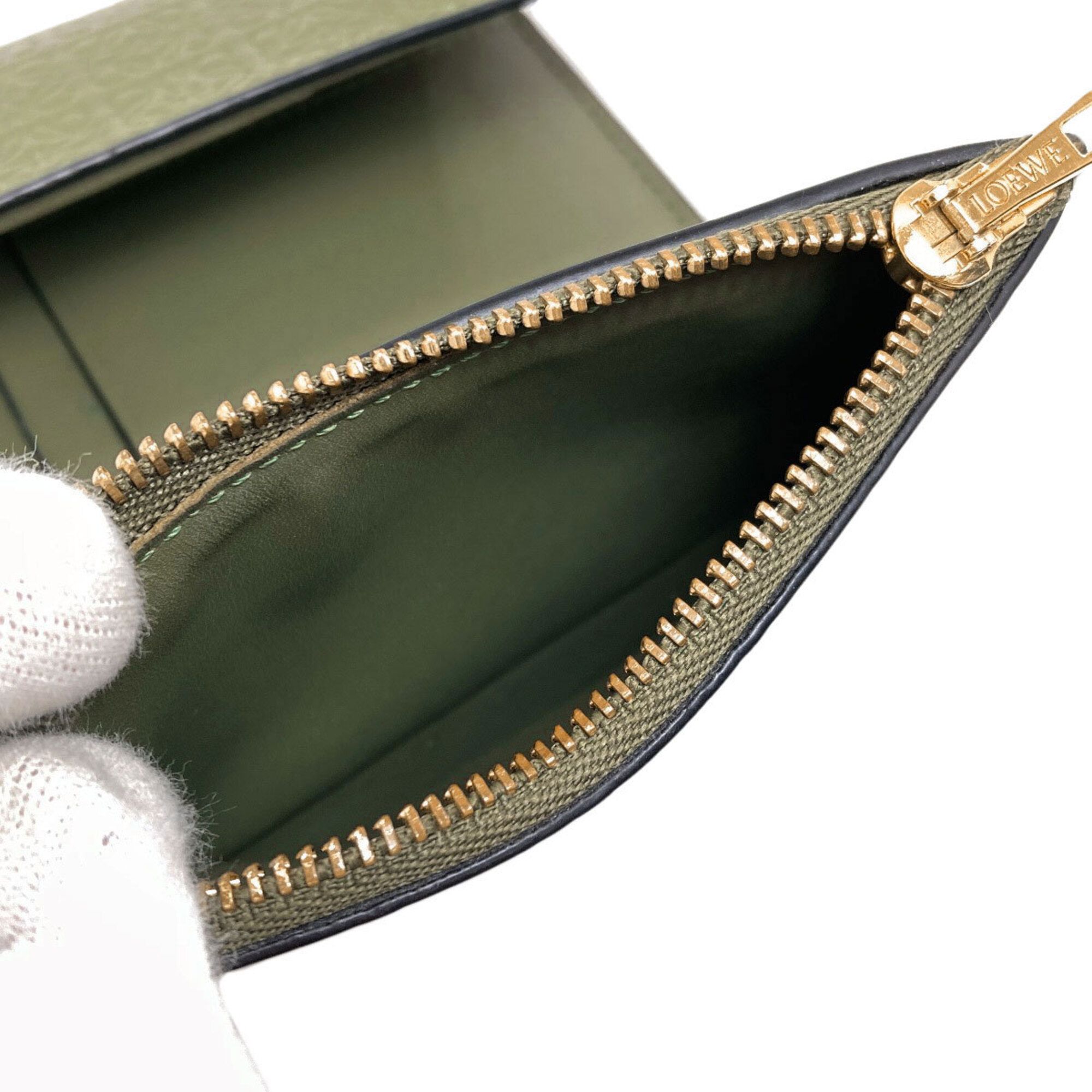 Repeat Leather Wallet (Tri-Fold) (Pre-Owned) - Loewe - Modalova