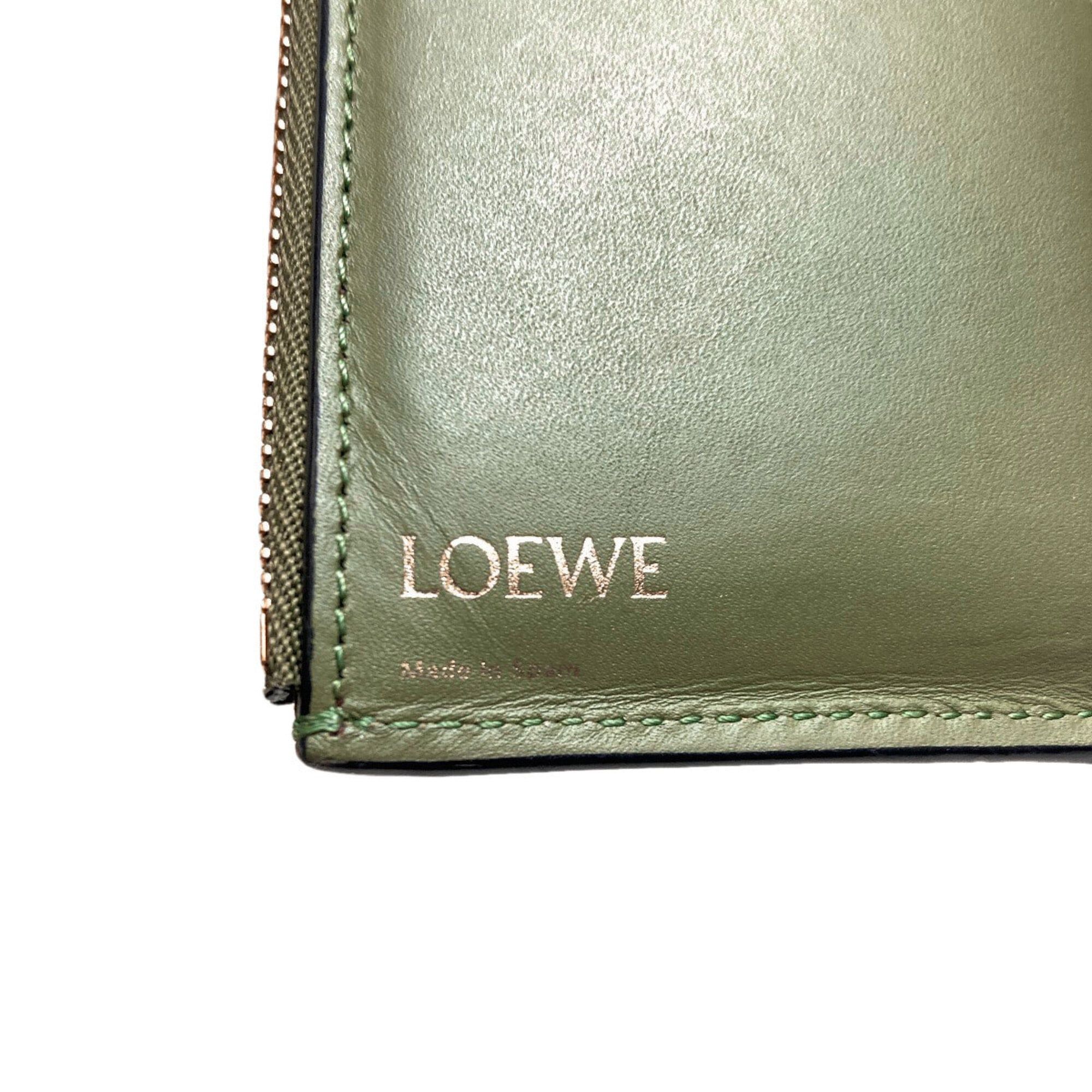 Repeat Leather Wallet (Tri-Fold) (Pre-Owned) - Loewe - Modalova