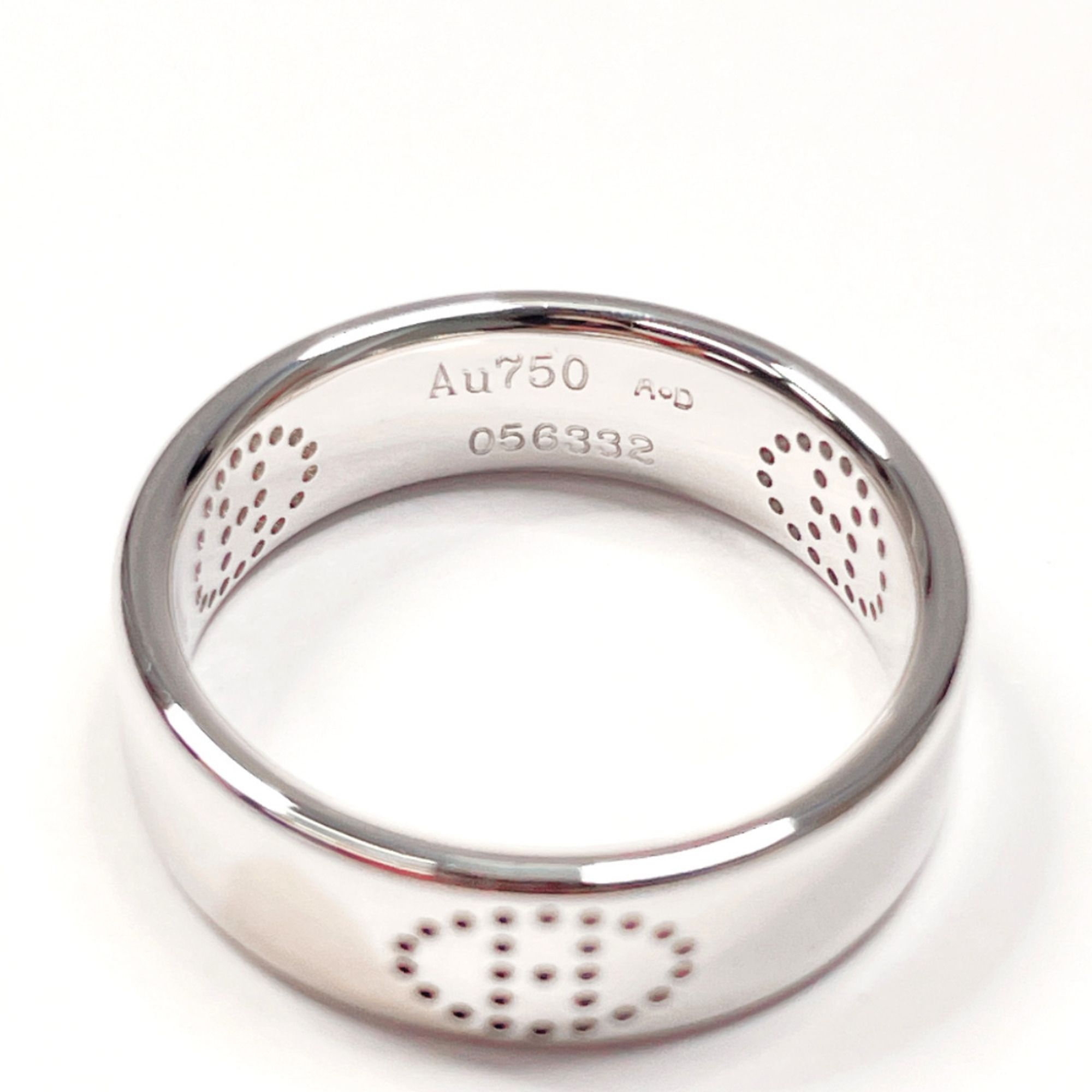 White Gold (18K) Band Ring (Pre-Owned) - Hermes - Modalova