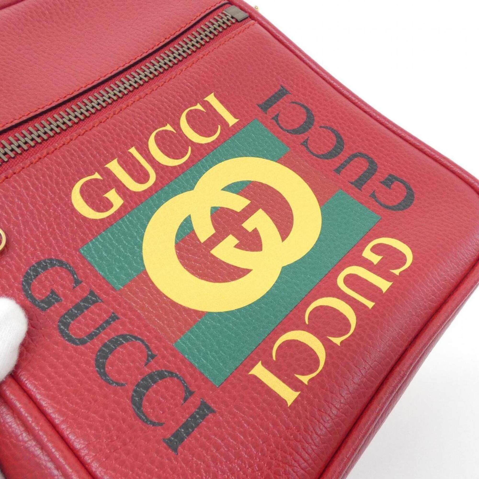 Leather Shoulder Bag (Pre-Owned) - Gucci - Modalova