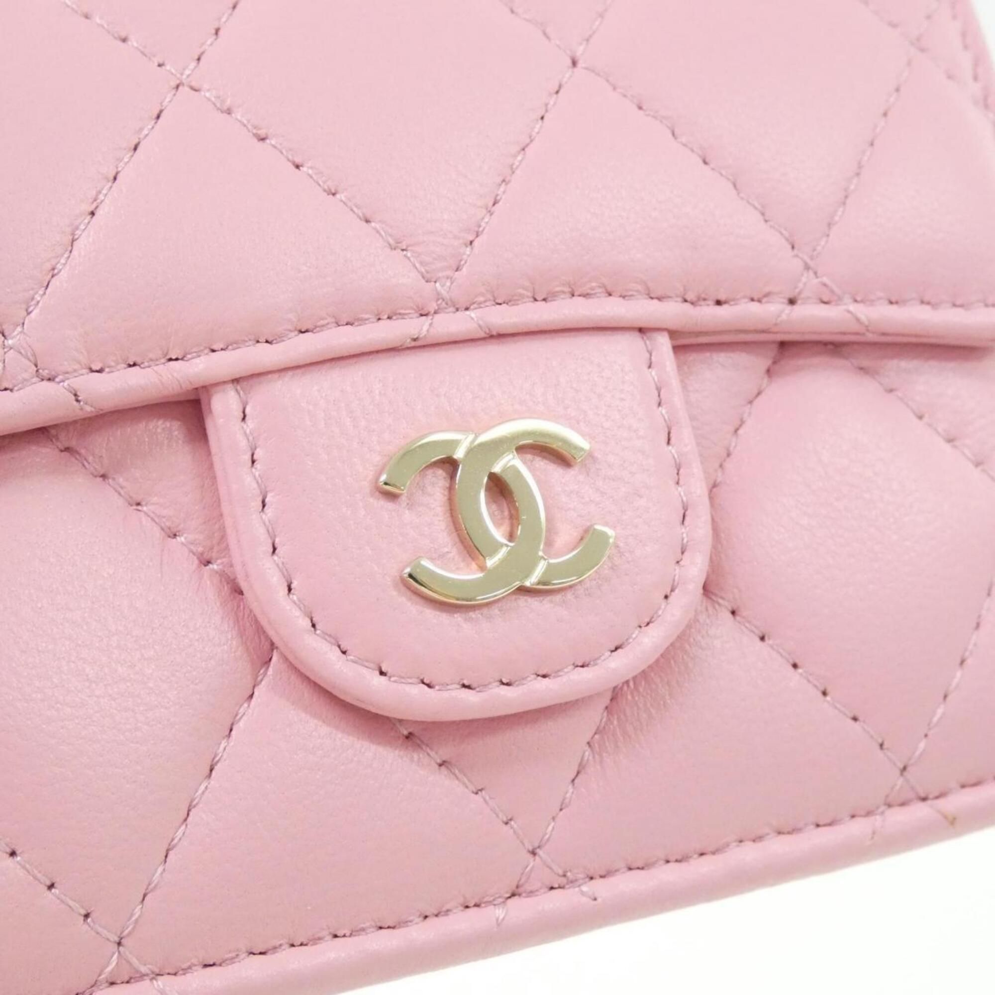 Leather Wallet (Tri-Fold) (Pre-Owned) - Chanel - Modalova