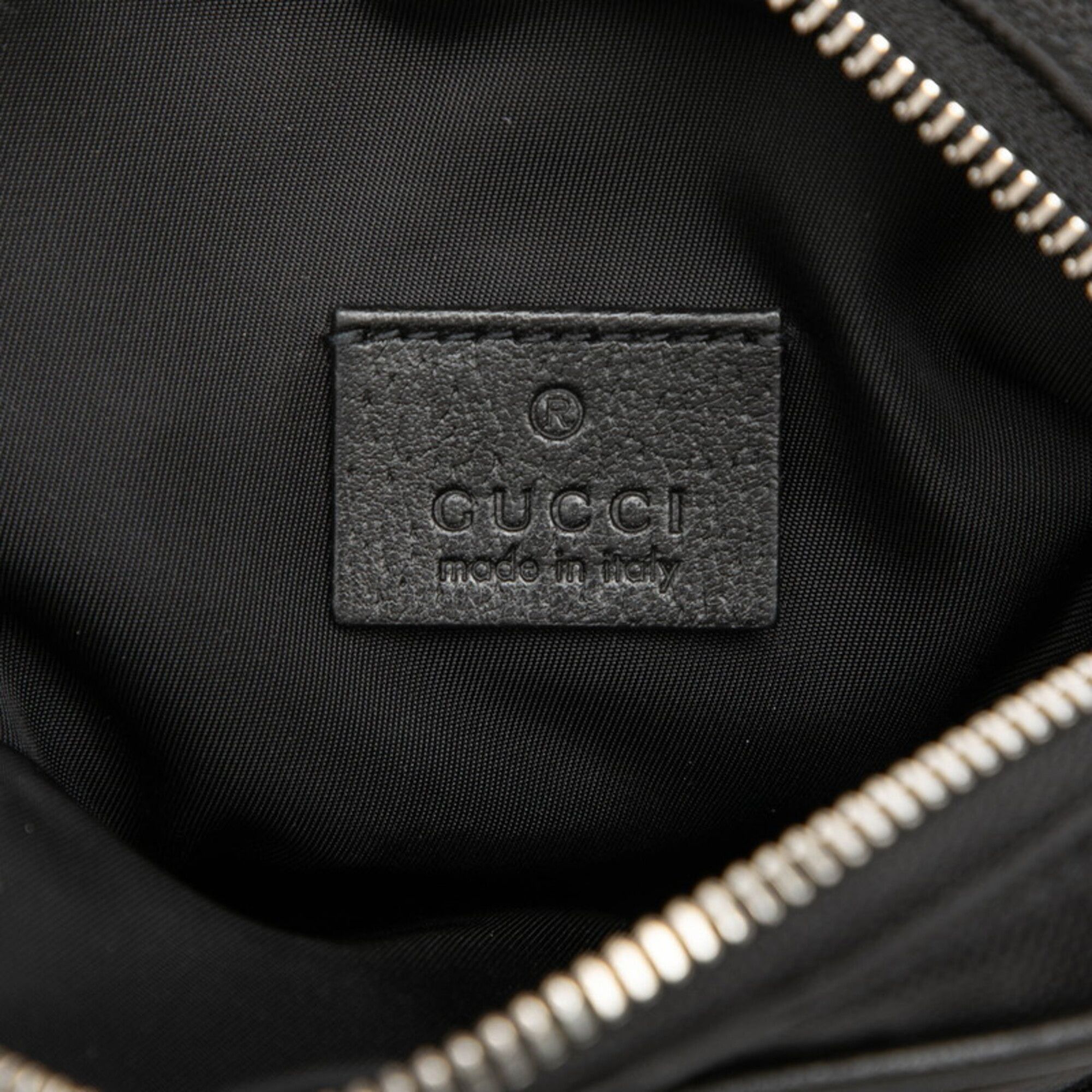 Nylon Leather Shoulder Bag (Pre-Owned) - Gucci - Modalova