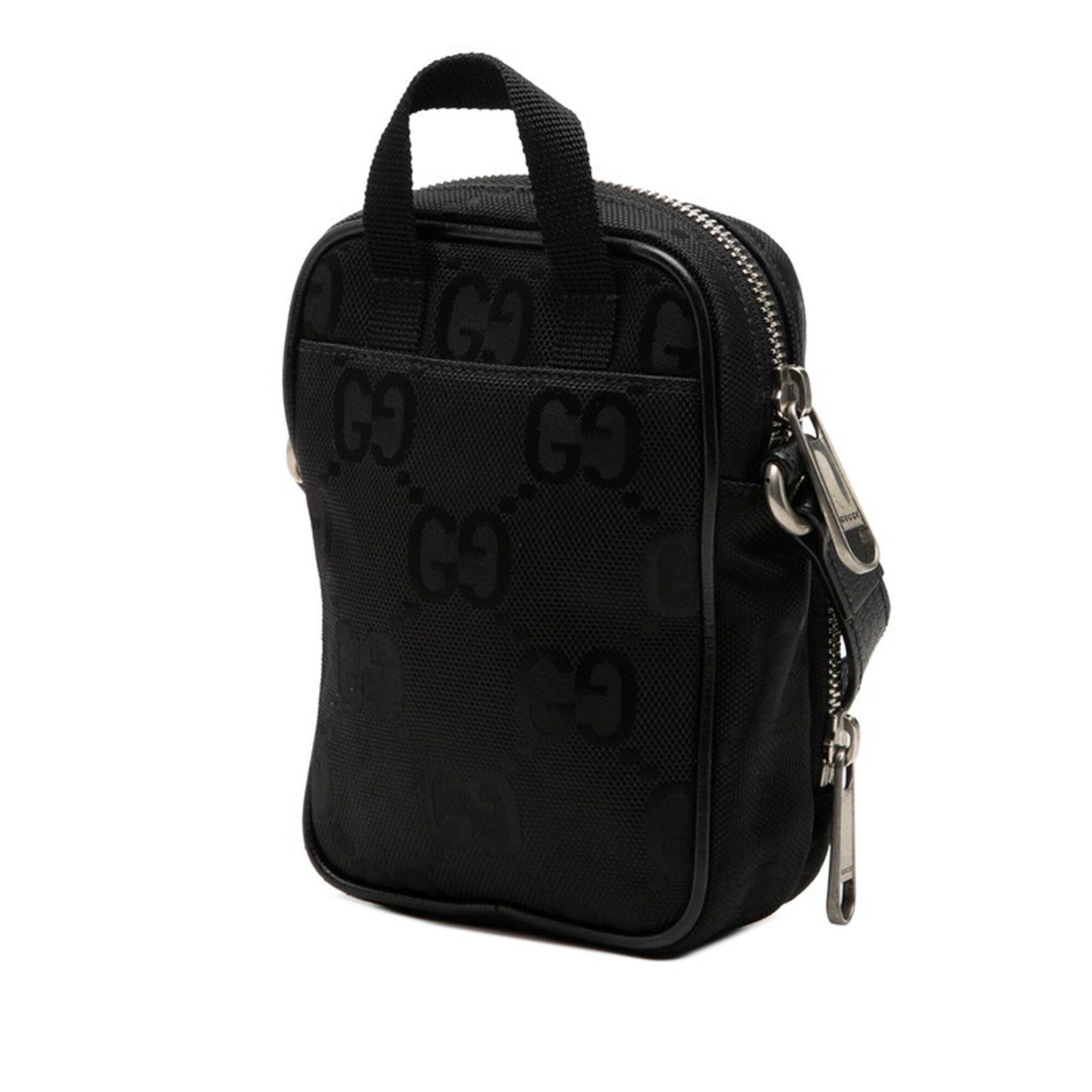 Nylon Leather Shoulder Bag (Pre-Owned) - Gucci - Modalova