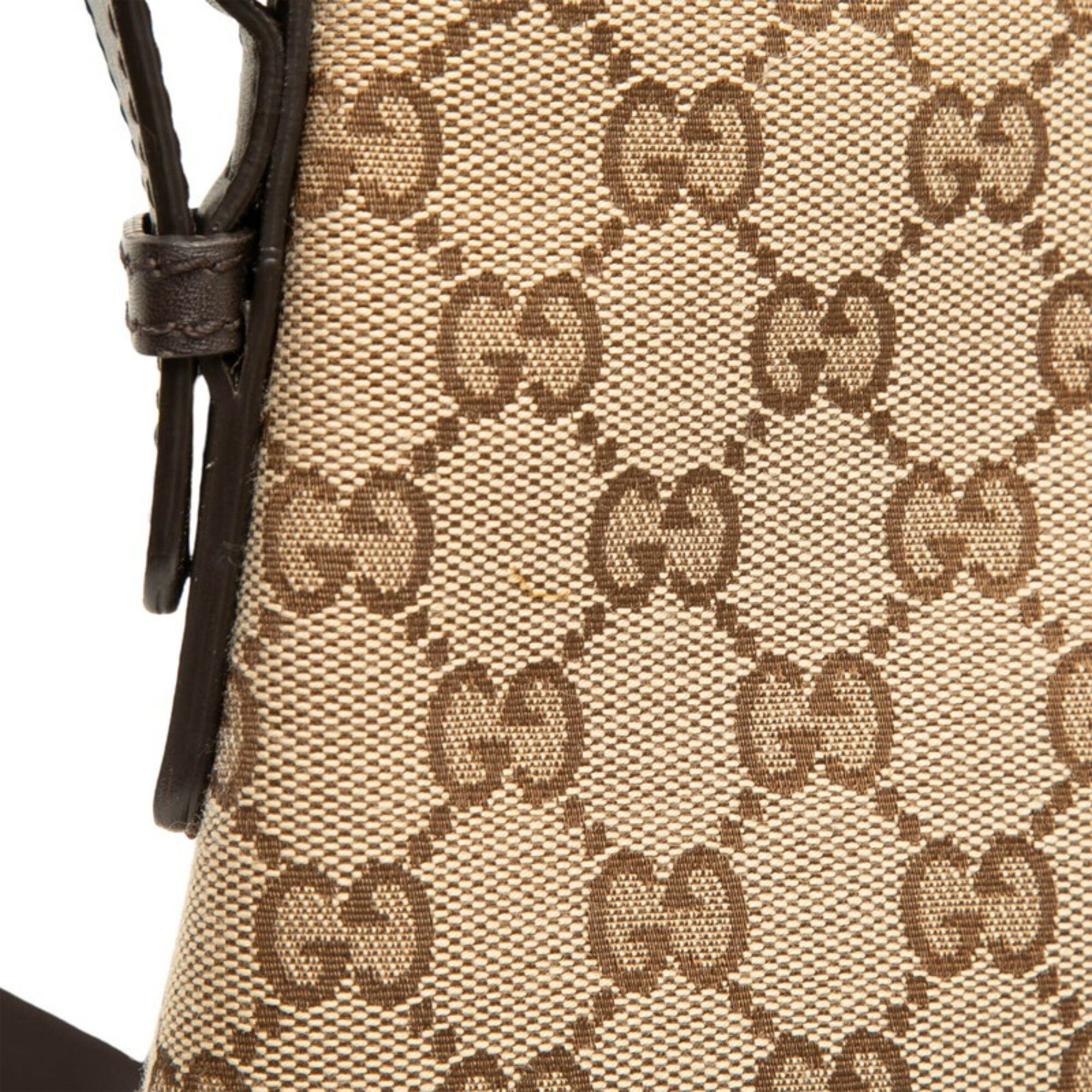 Canvas Leather Shoulder Bag (Pre-Owned) - Gucci - Modalova