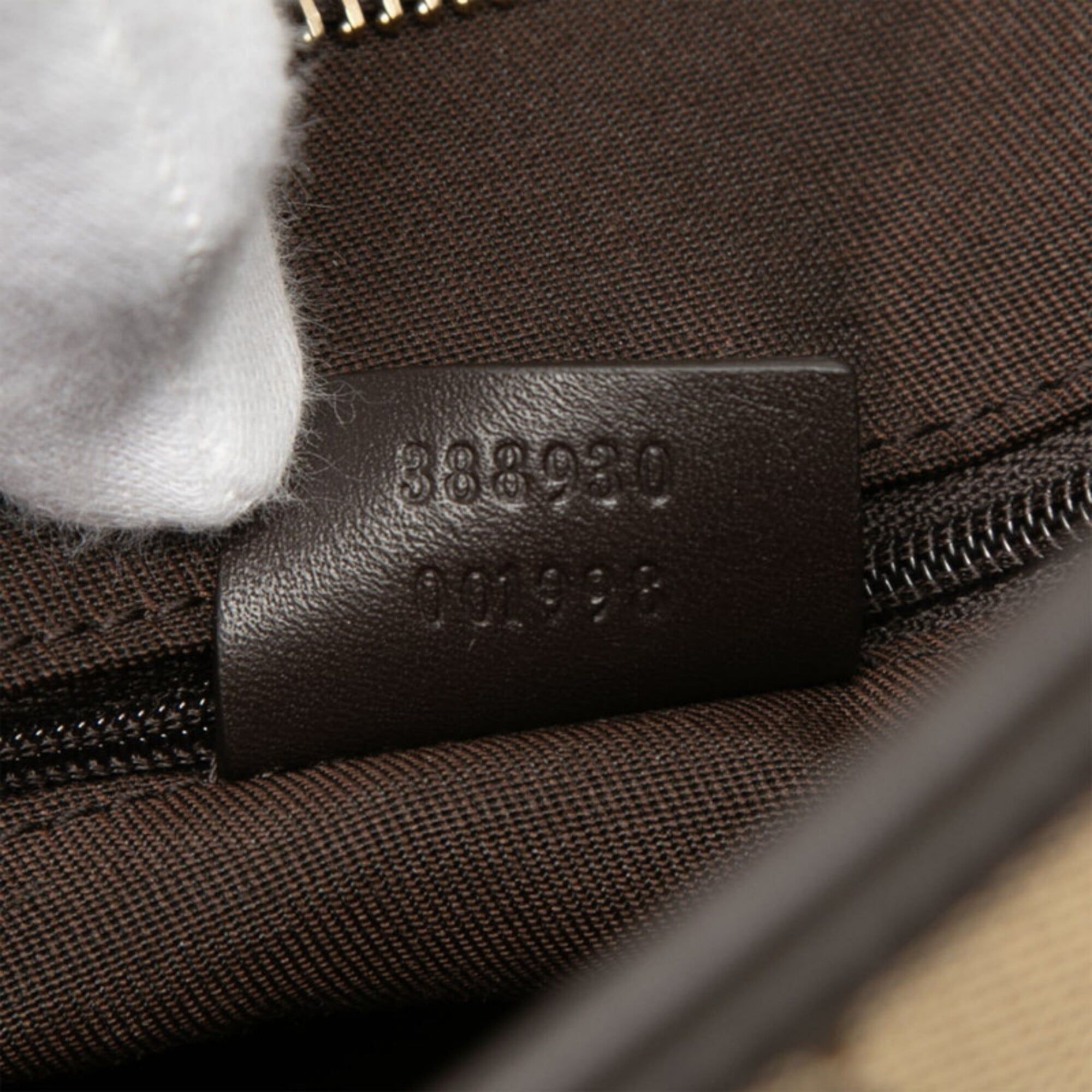 Canvas Leather Shoulder Bag (Pre-Owned) - Gucci - Modalova