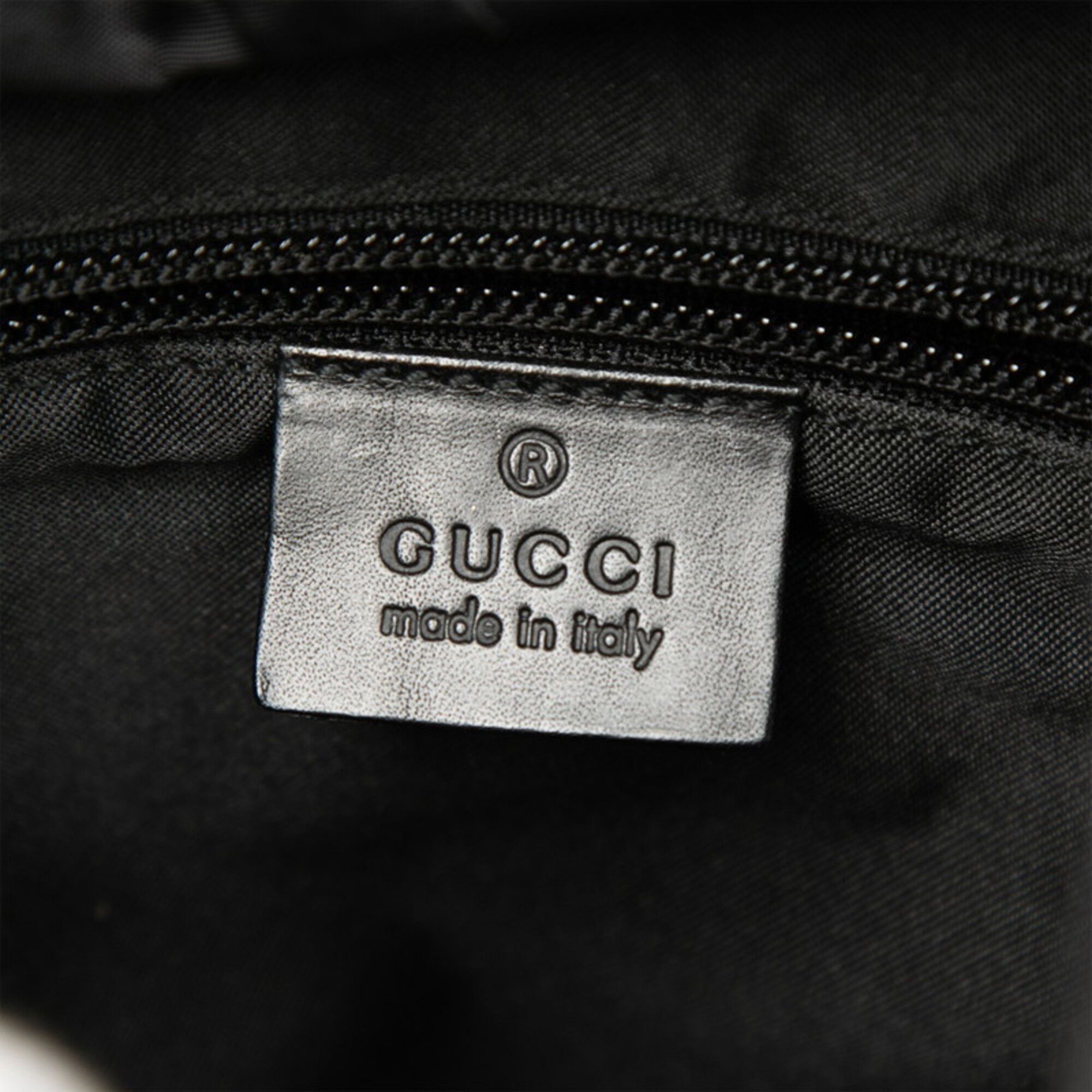 Canvas Leather Backpack (Pre-Owned) - Gucci - Modalova