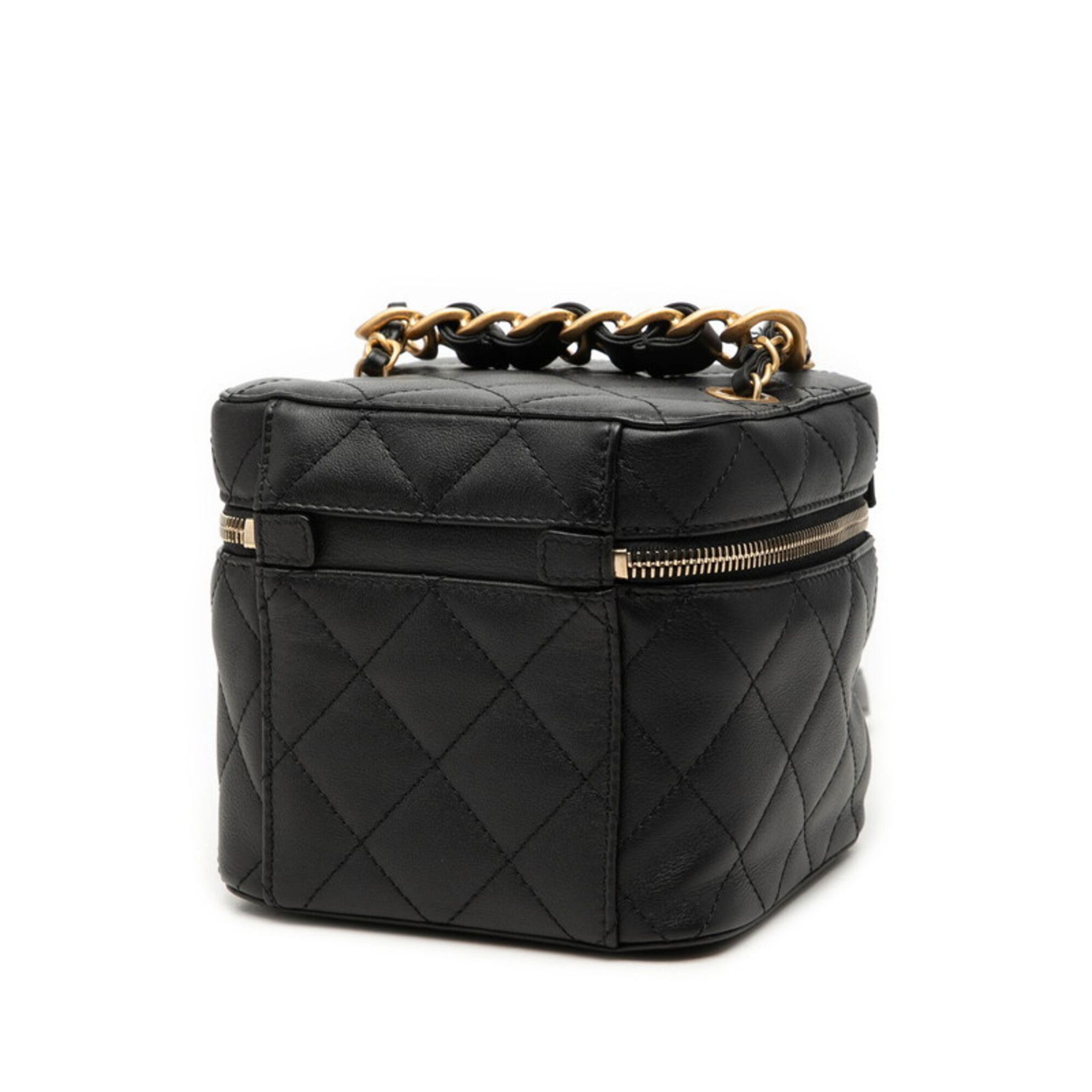 Leather Shoulder Bag Vanity Bag (Pre-Owned) - Chanel - Modalova