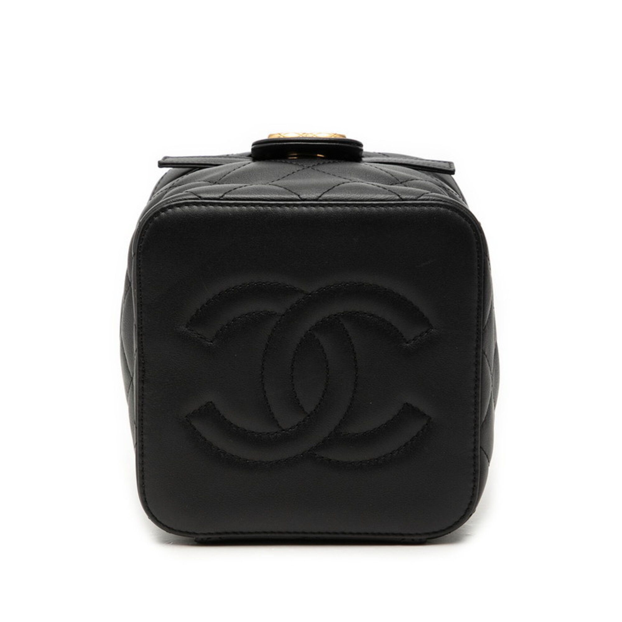 Leather Shoulder Bag Vanity Bag (Pre-Owned) - Chanel - Modalova