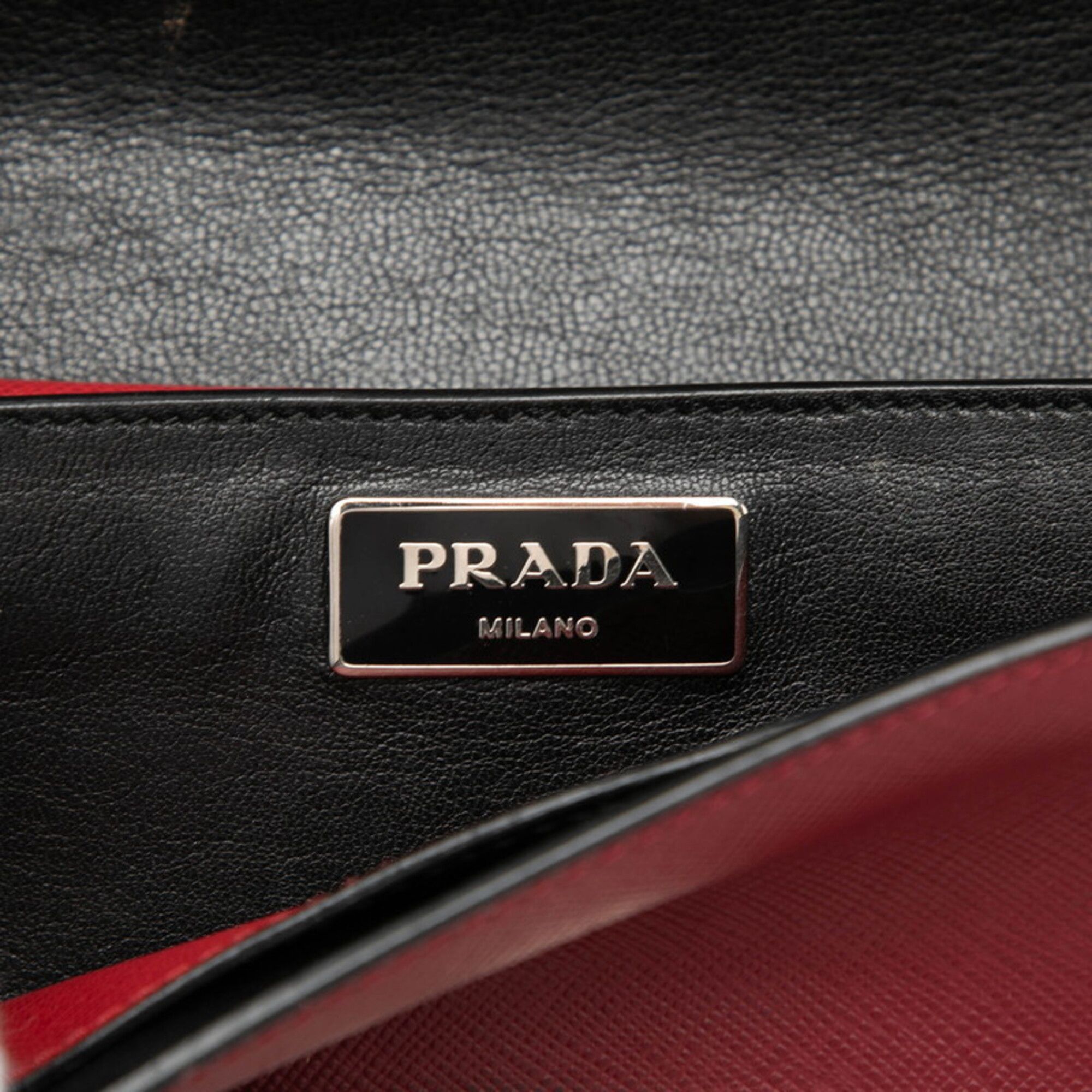 Leather Handbag Shoulder Bag (Pre-Owned) - Prada - Modalova