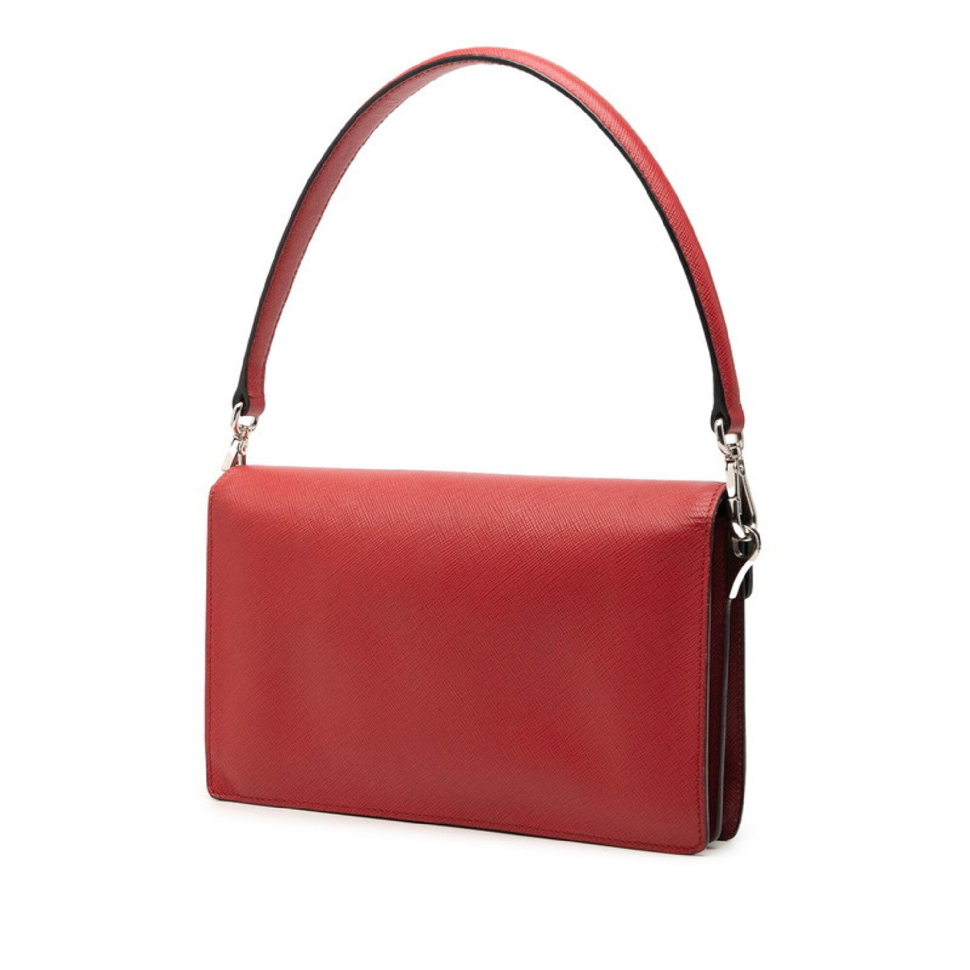 Leather Handbag Shoulder Bag (Pre-Owned) - Prada - Modalova