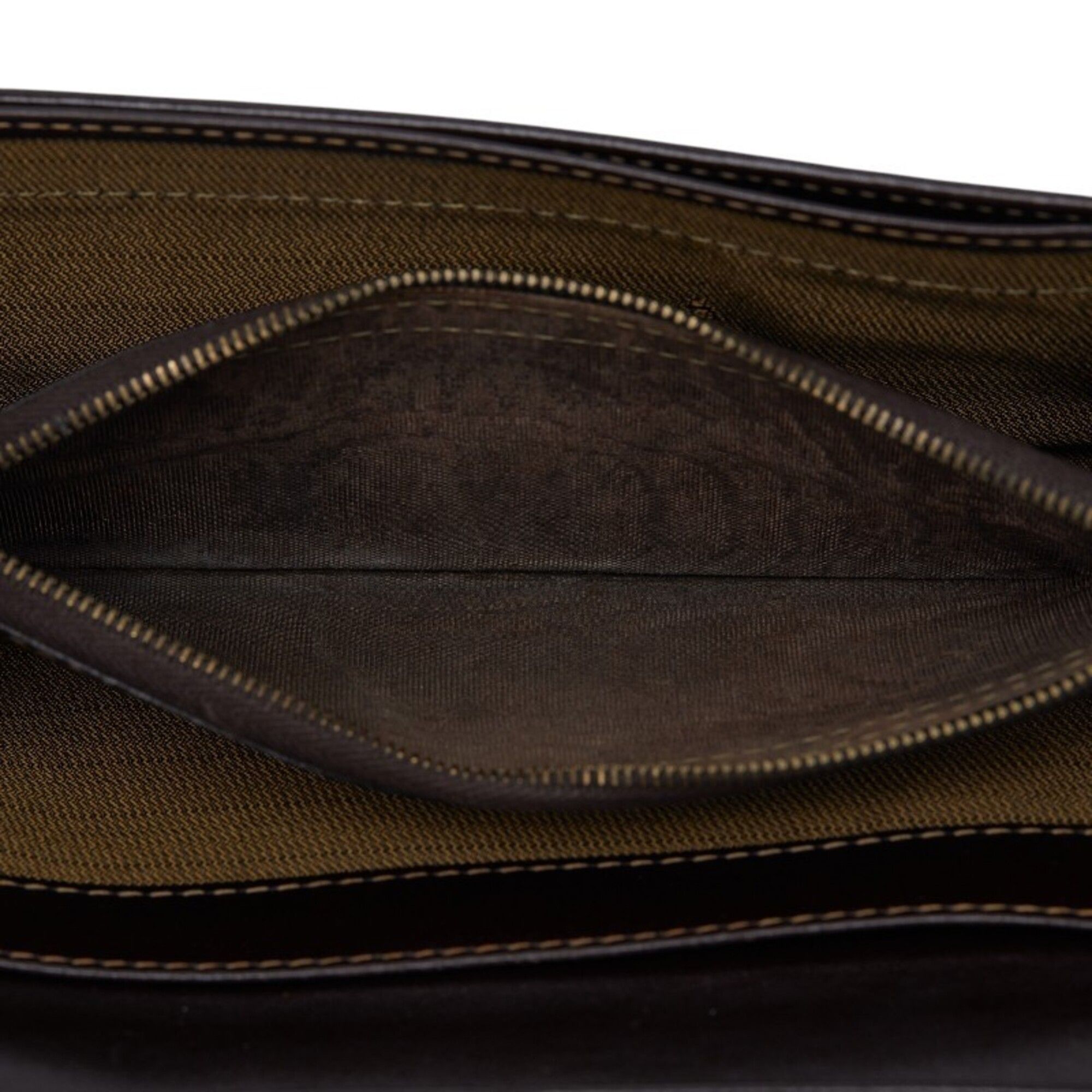 Canvas Leather Long Wallet (Bi-Fold) (Pre-Owned) - Fendi - Modalova
