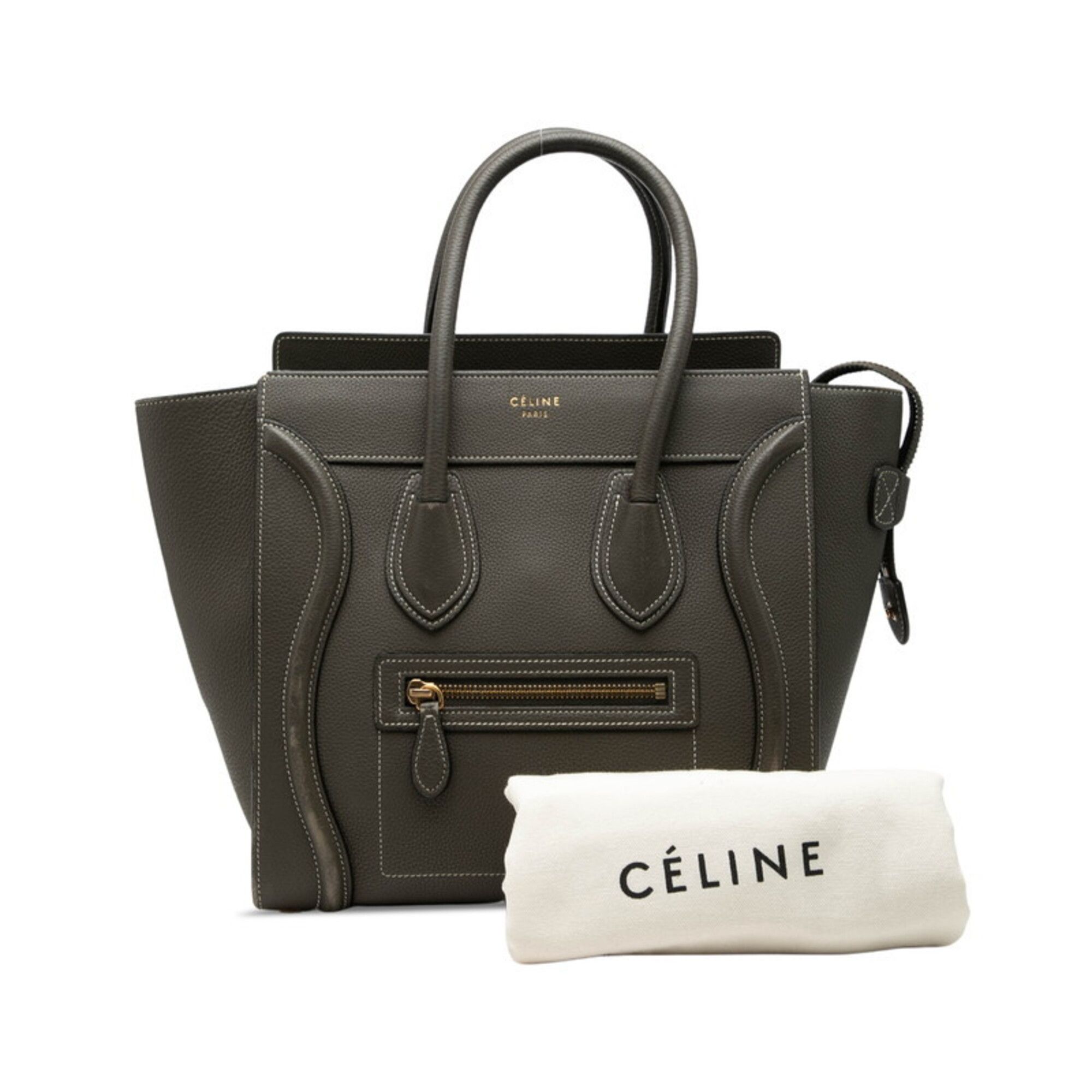Leather Handbag (Pre-Owned) - Celine - Modalova