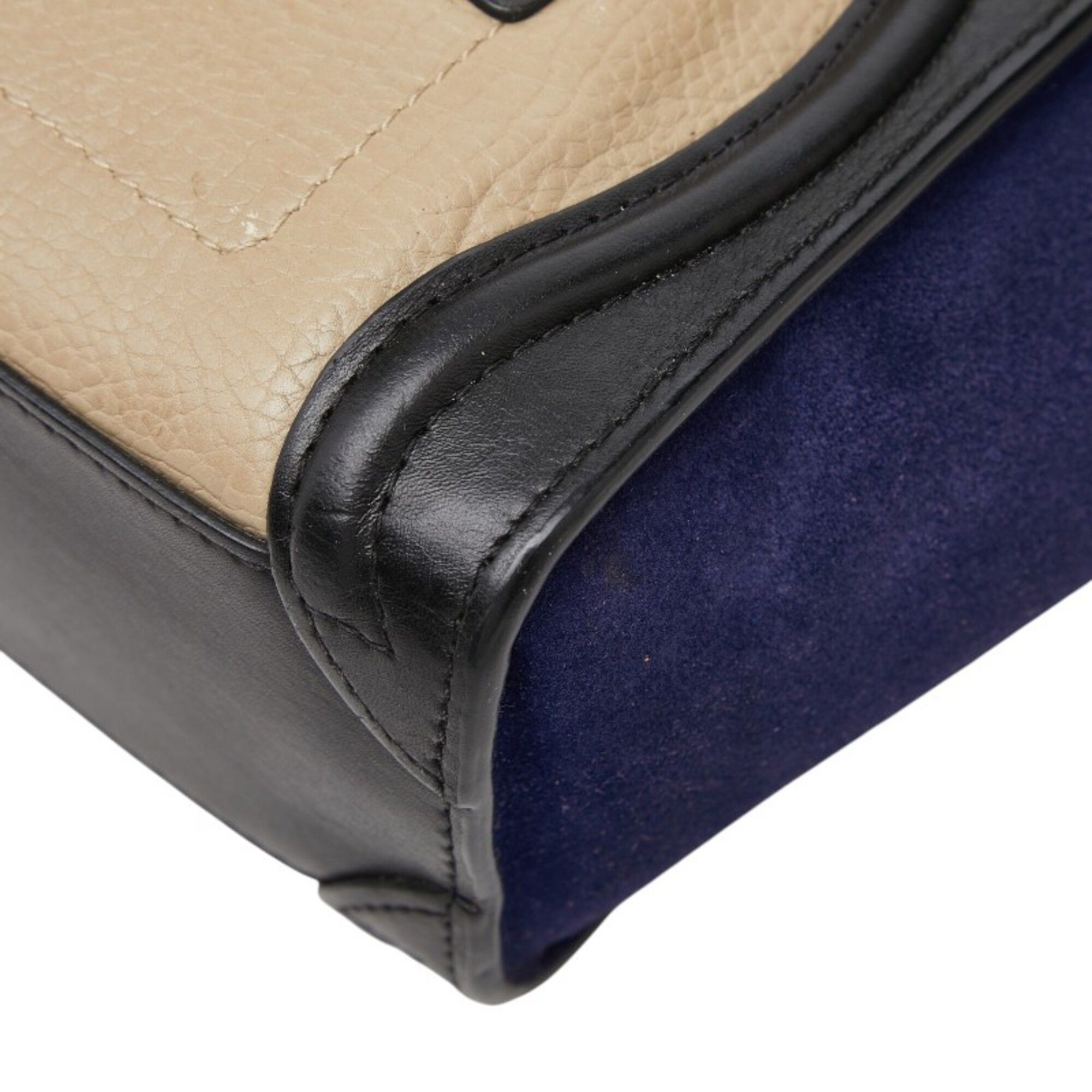 Suede Leather Handbag (Pre-Owned) - Celine - Modalova