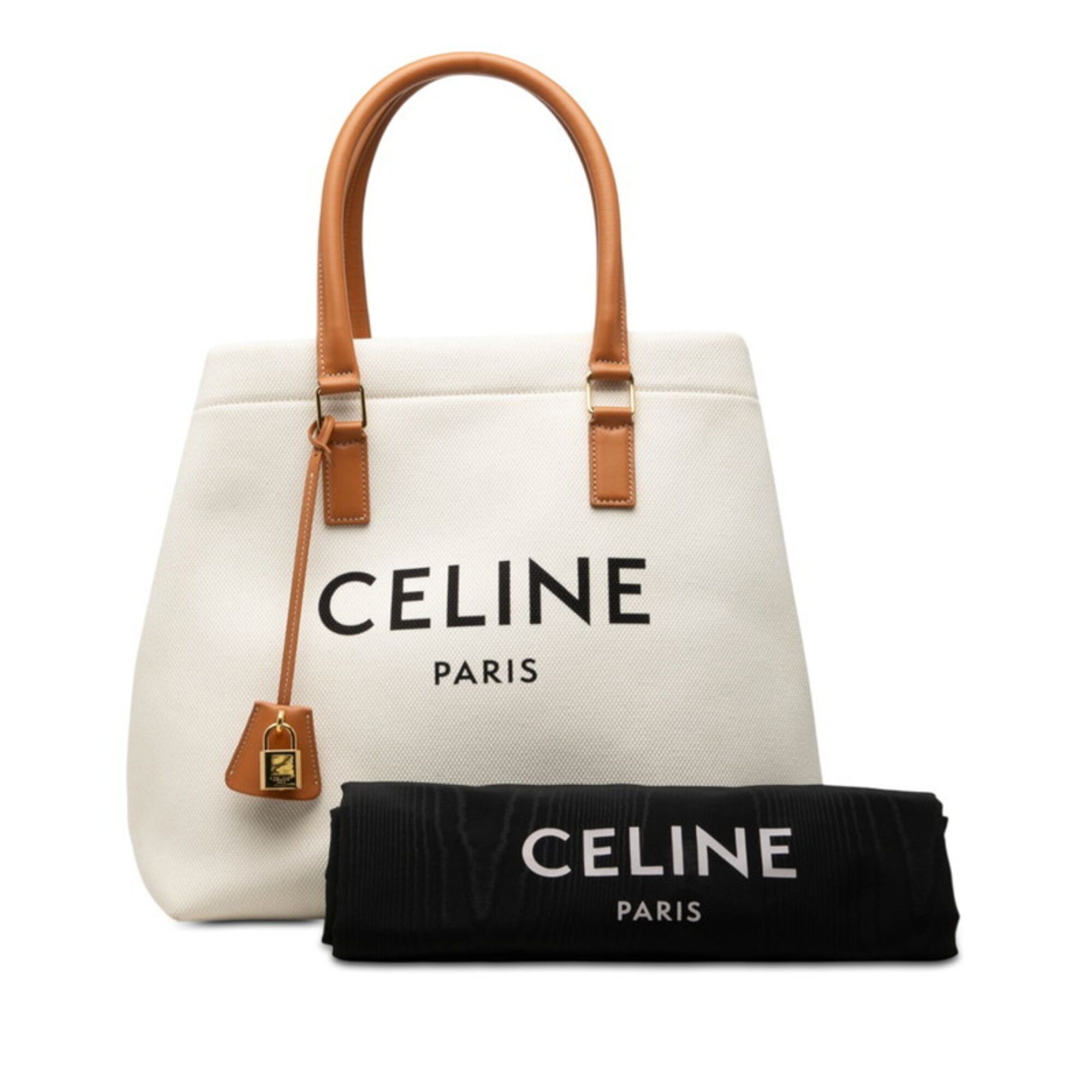 Canvas Leather Tote Bag (Pre-Owned) - Celine - Modalova