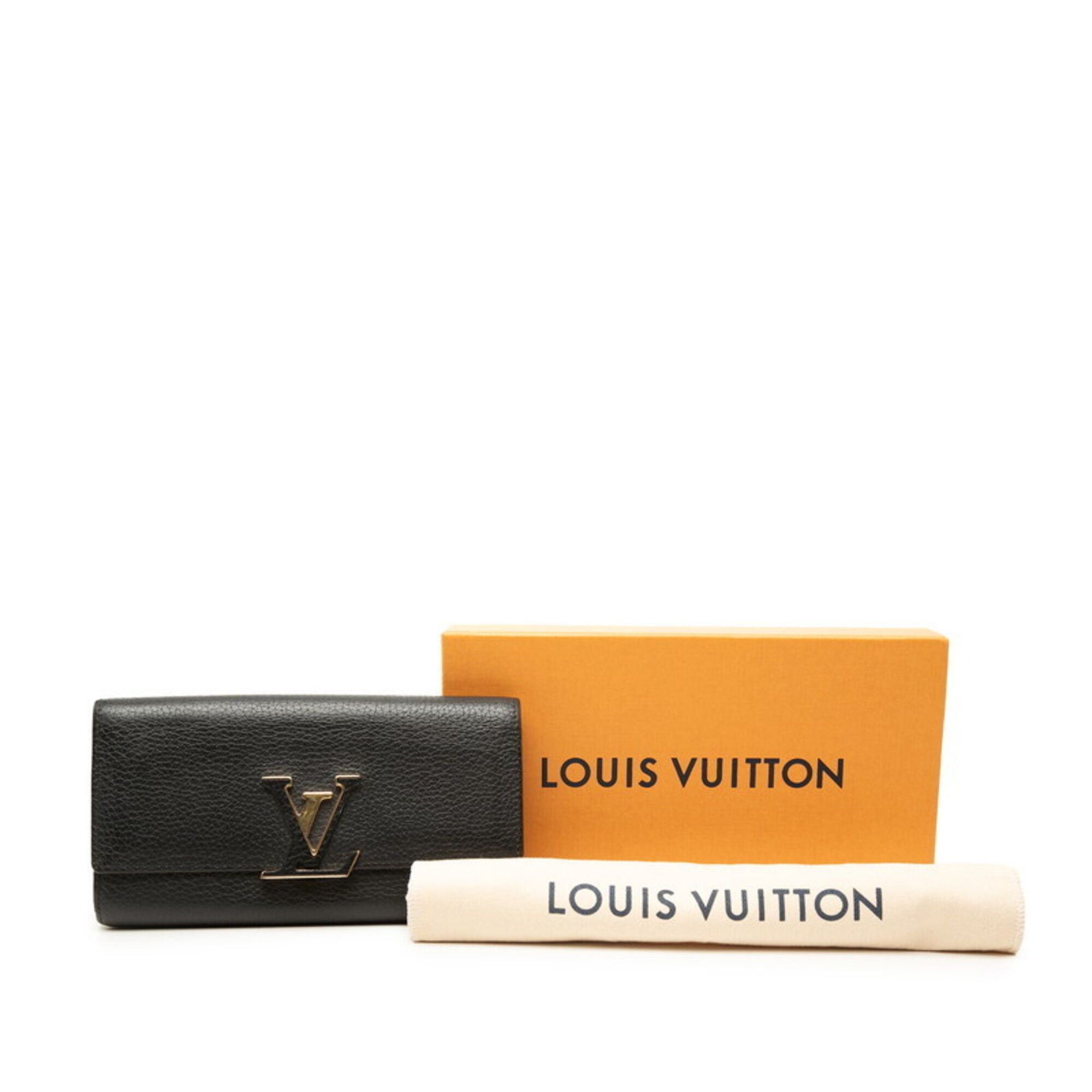 Leather Long Wallet (Bi-Fold) (Pre-Owned) - Louis Vuitton - Modalova