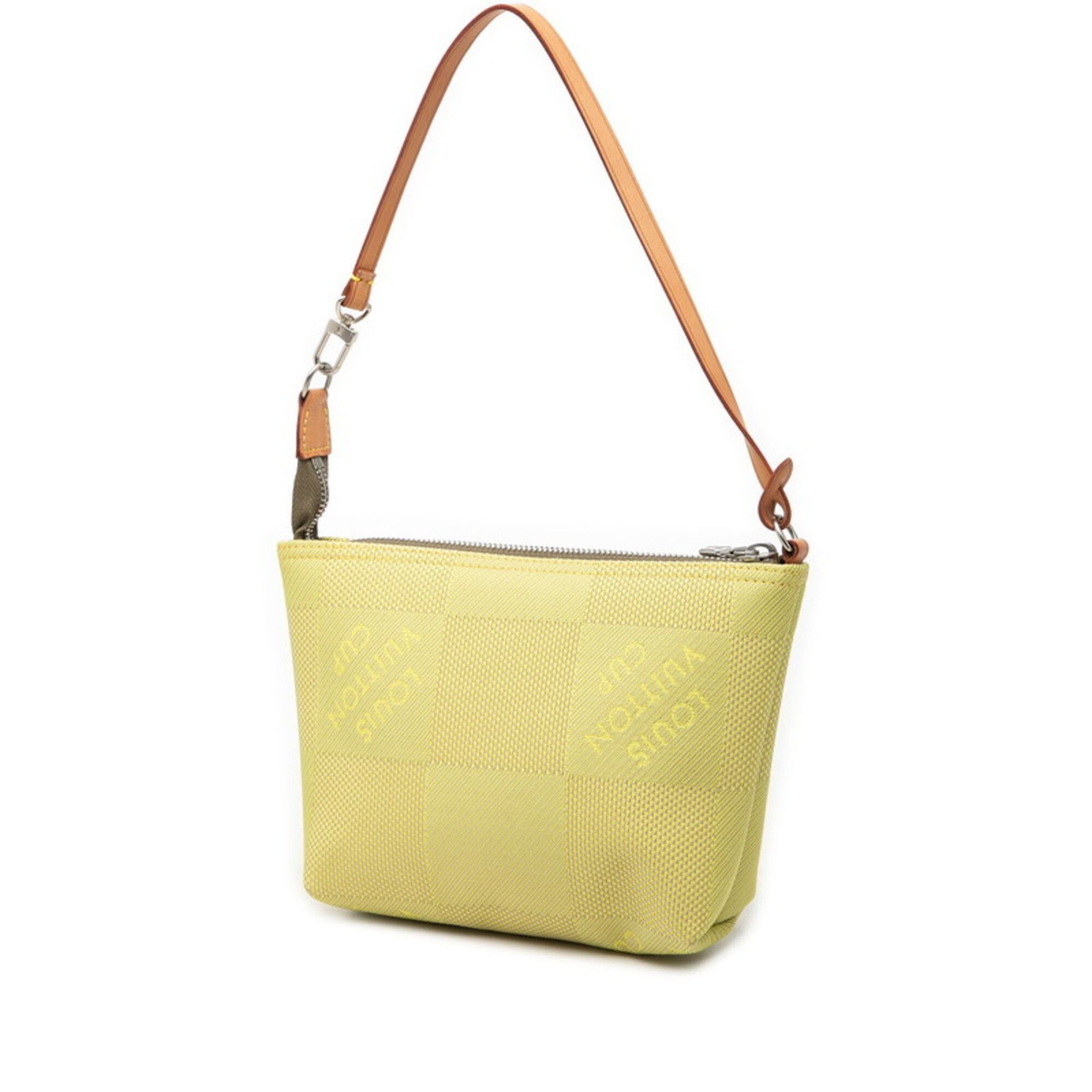 Canvas Leather Handbag Pouch (Pre-Owned) - Louis Vuitton - Modalova
