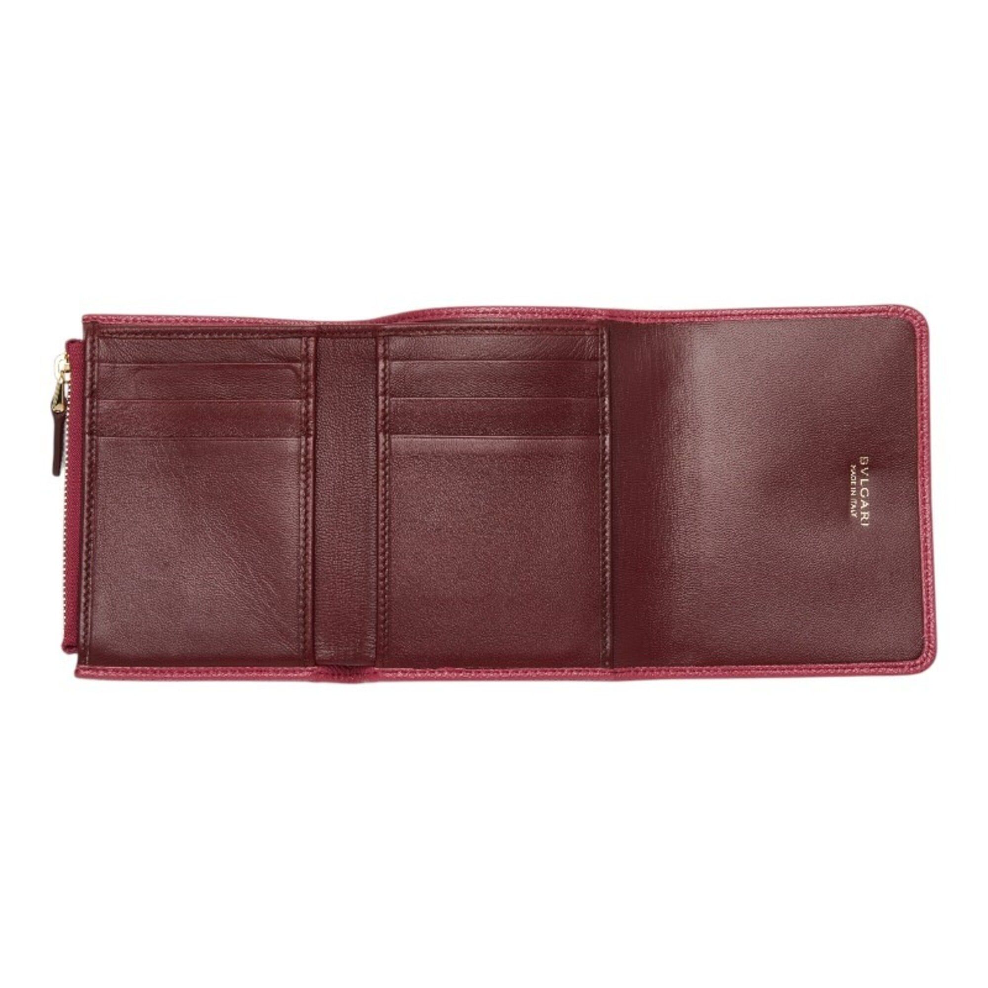Leather Wallet (Tri-Fold) (Pre-Owned) - Bvlgari - Modalova