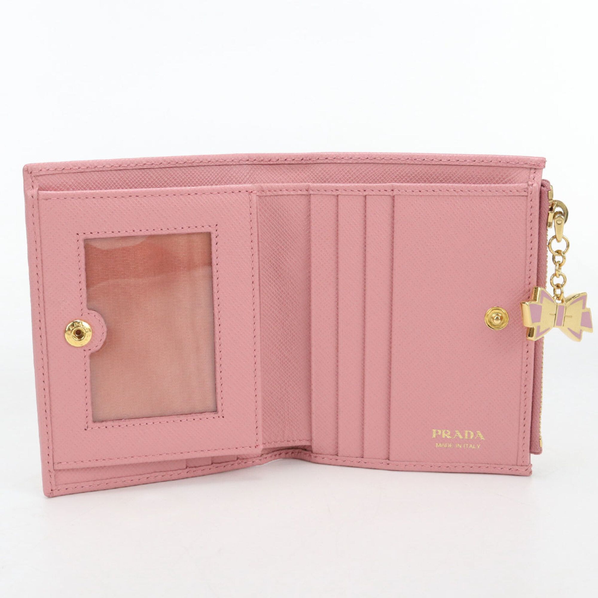 Leather Wallet (Bi-Fold) (Pre-Owned) - Prada - Modalova