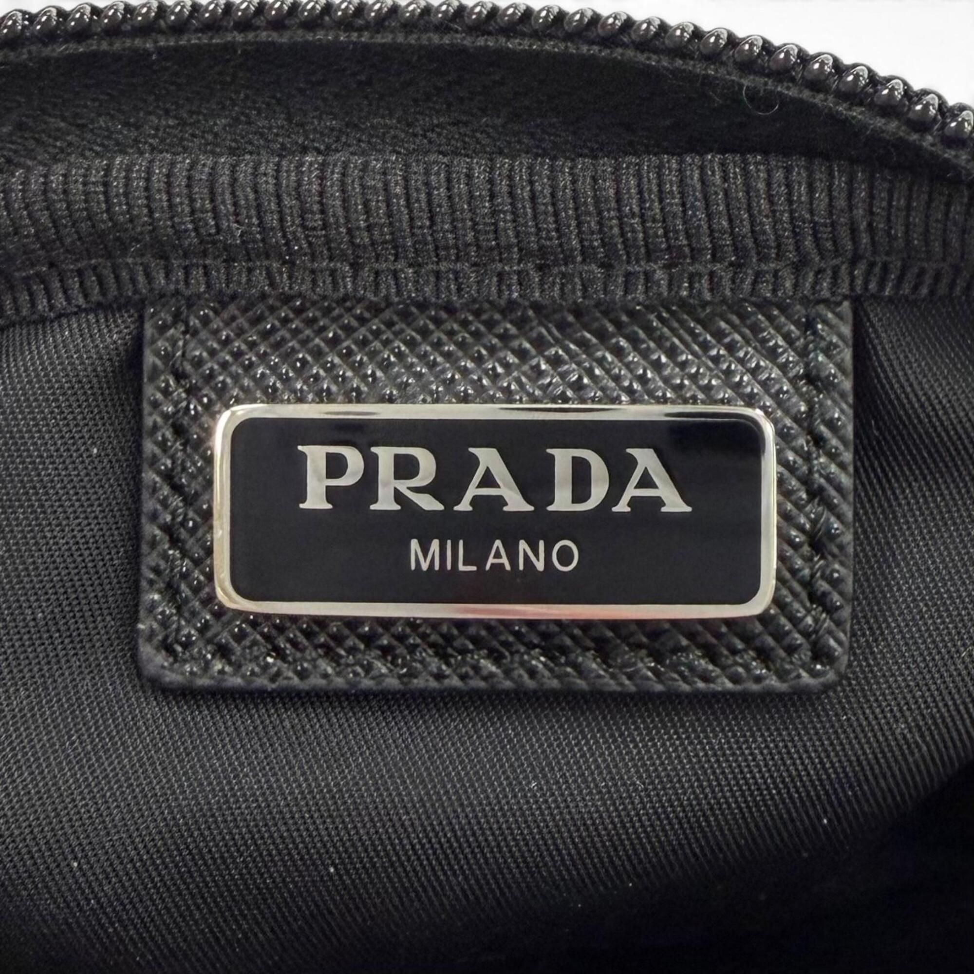 Prada Black Nylon Pouch (Pre-Owned) - Prada - Modalova
