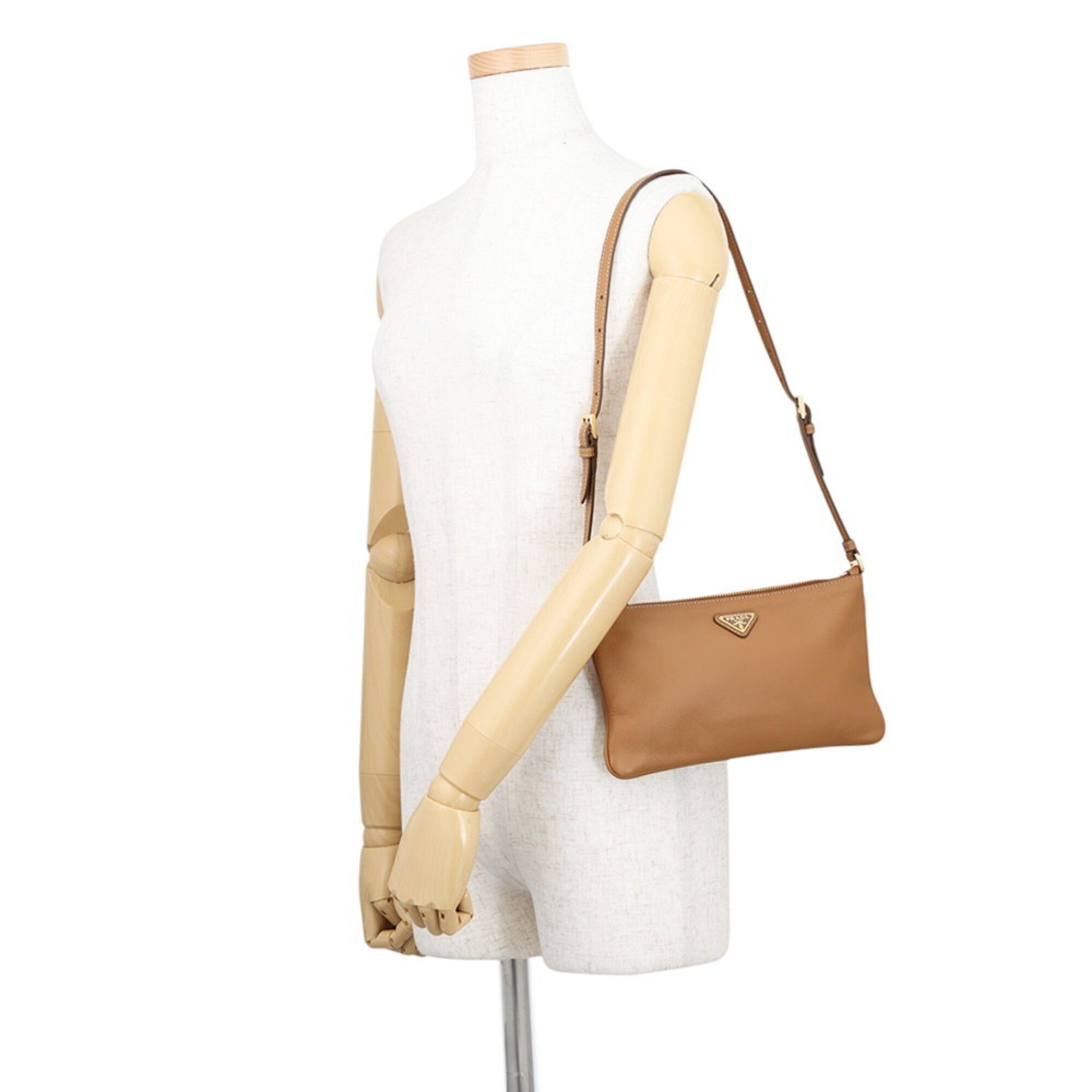 Leather Handbag Shoulder Bag (Pre-Owned) - Prada - Modalova