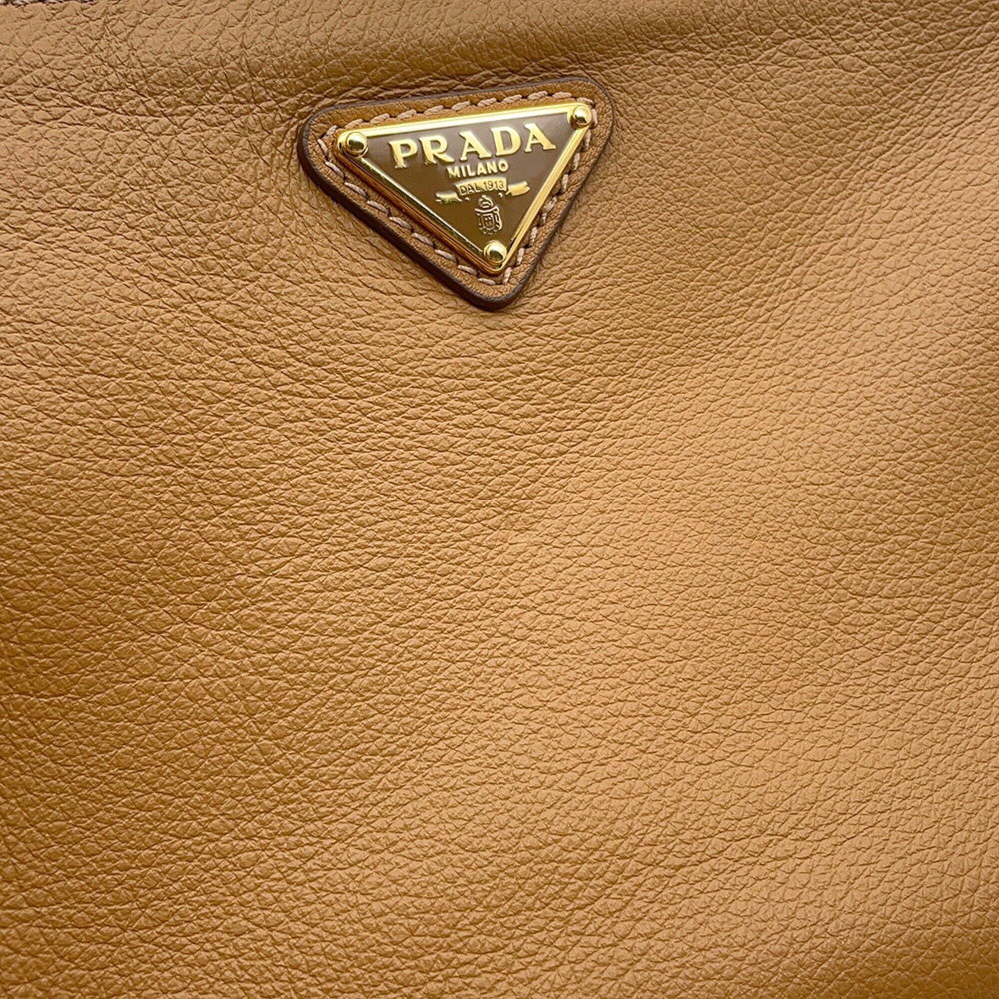 Leather Handbag Shoulder Bag (Pre-Owned) - Prada - Modalova