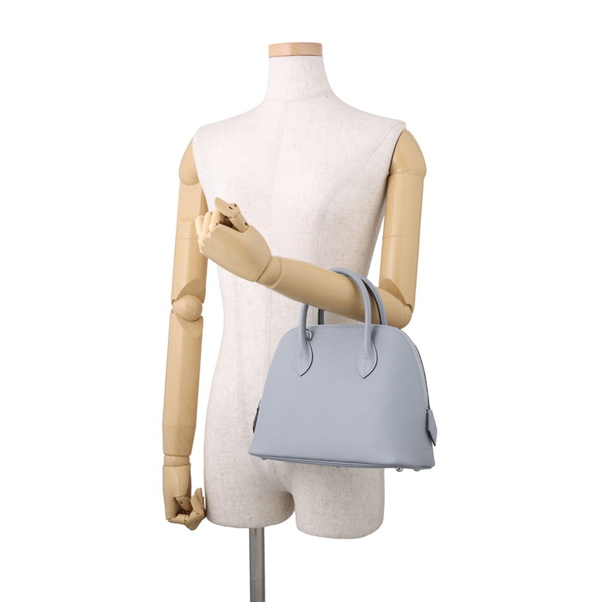Hermes Blue Lin Handbag (Pre-Owned) - Hermes - Modalova