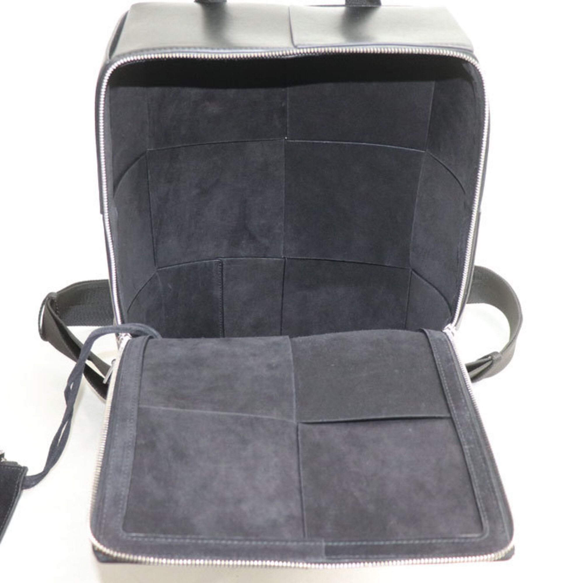 Leather Backpack (Pre-Owned) - Bottega Veneta - Modalova
