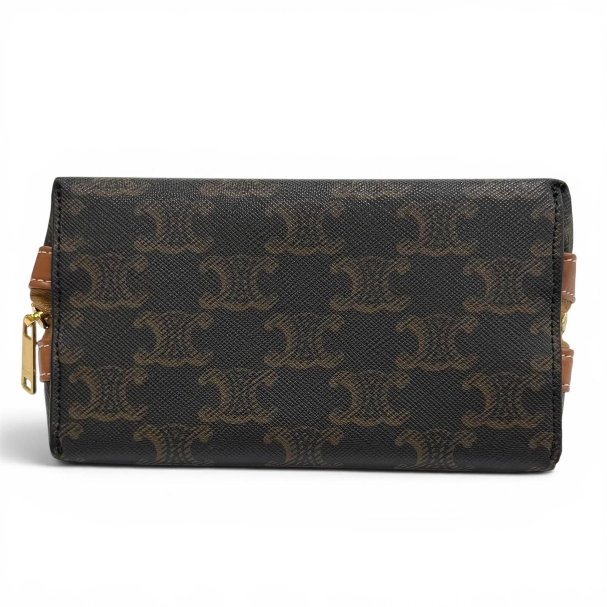 Canvas Leather Pouch (Pre-Owned) - Celine - Modalova