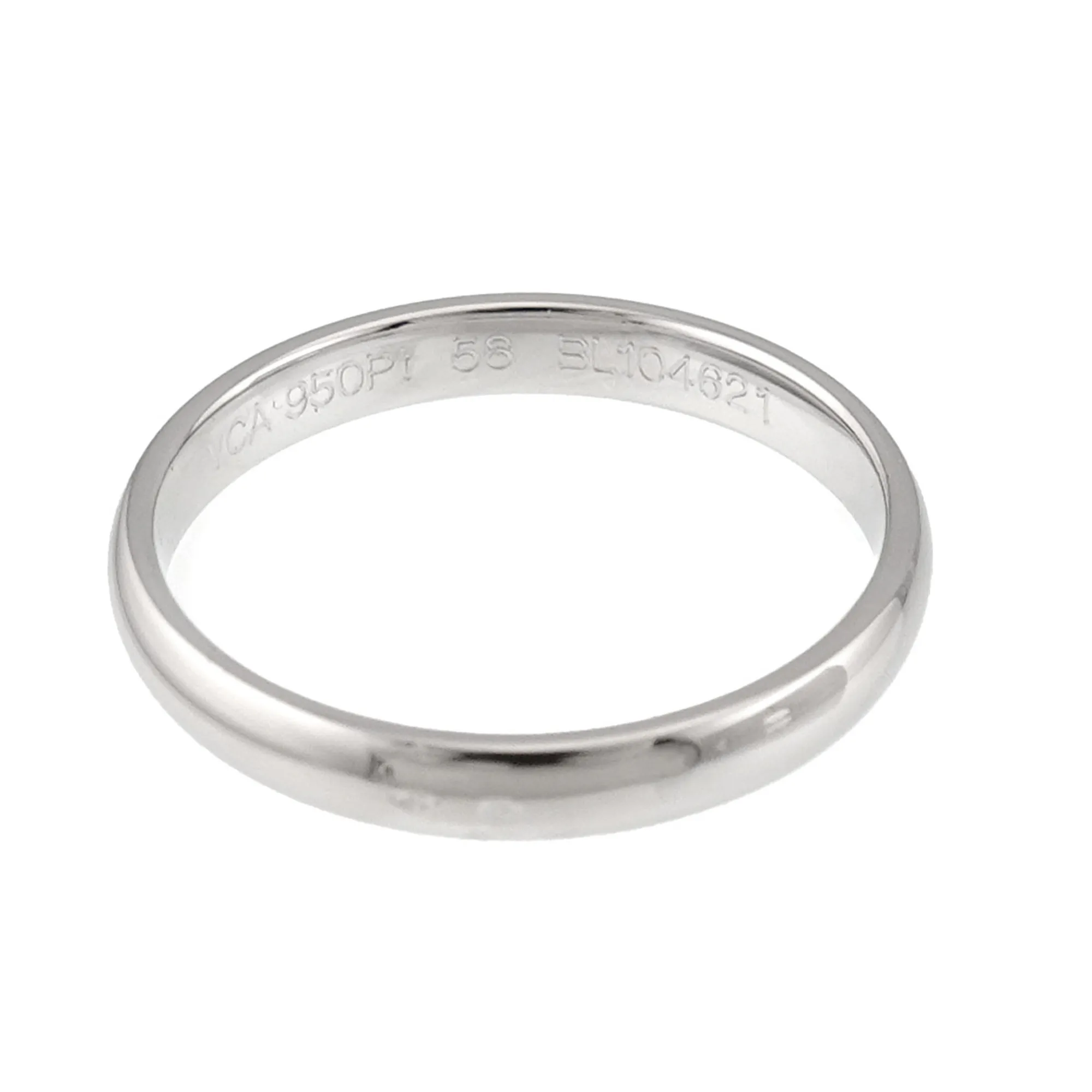 Platinum 950 Band Ring (Pre-Owned) - Van Cleef & Arpels - Modalova