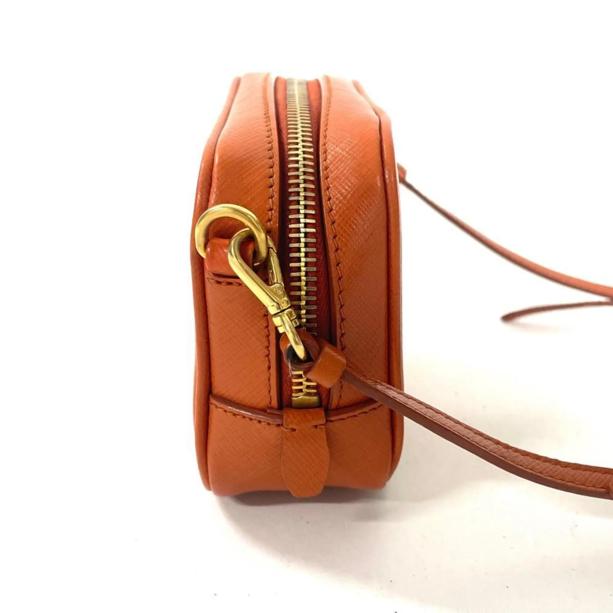 Saffiano Triangle Shoulder Bag (Pre-Owned) - Prada - Modalova
