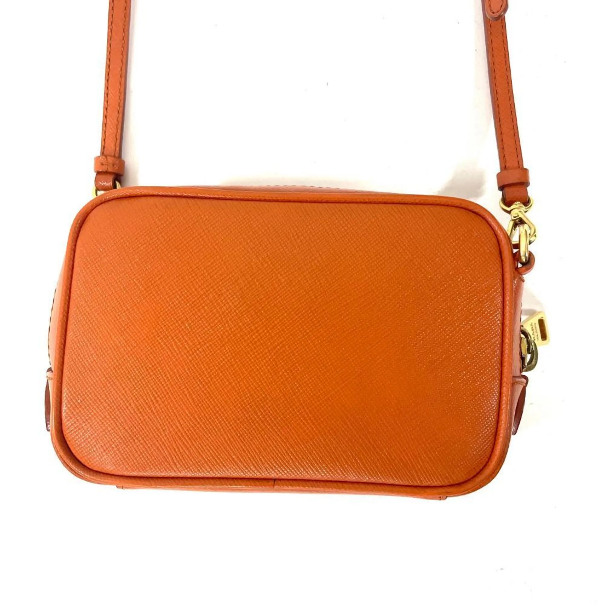 Saffiano Triangle Shoulder Bag (Pre-Owned) - Prada - Modalova