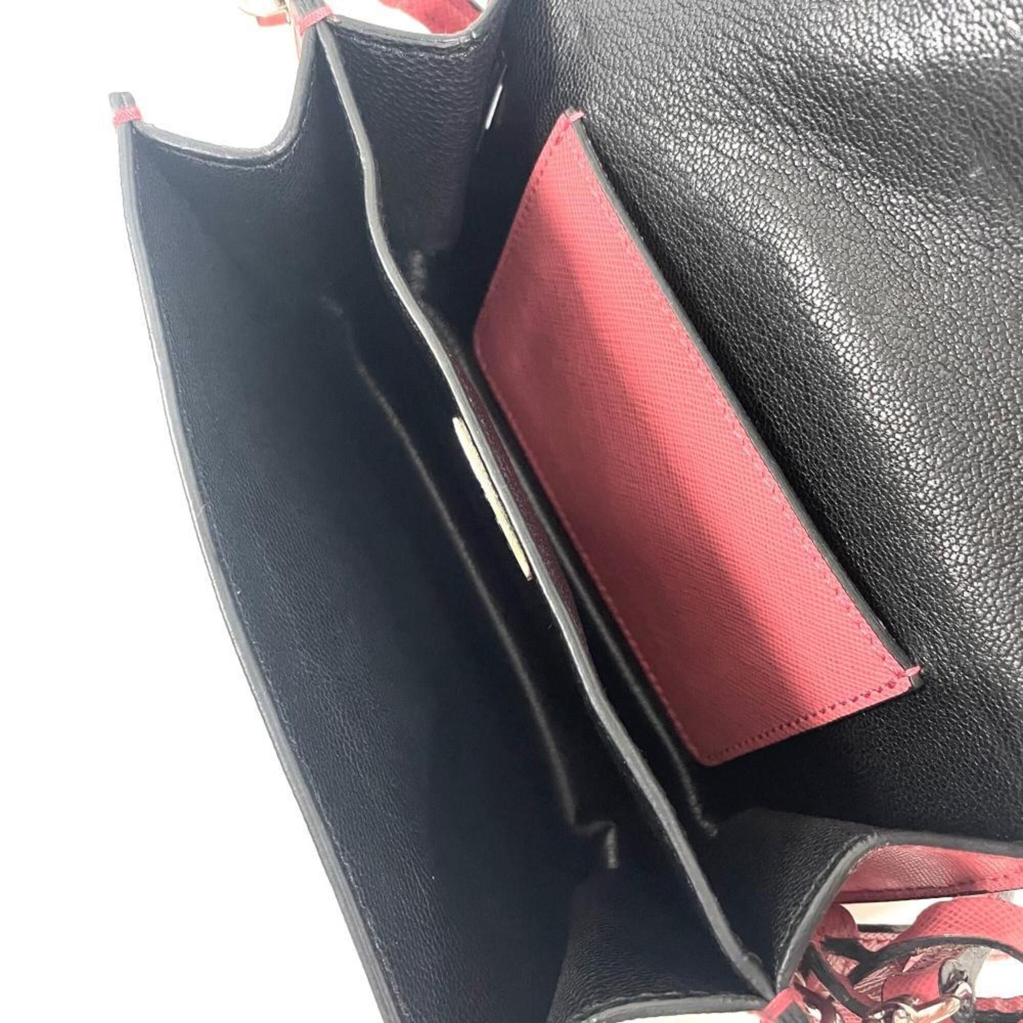 Saffiano Triangle Shoulder Bag (Pre-Owned) - Prada - Modalova