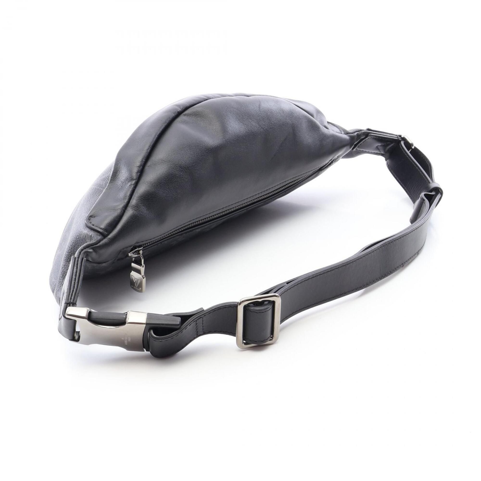 Monogram Eclipse Leather Fanny Pack Handbag (Pre-Owned) - Louis Vuitton - Modalova