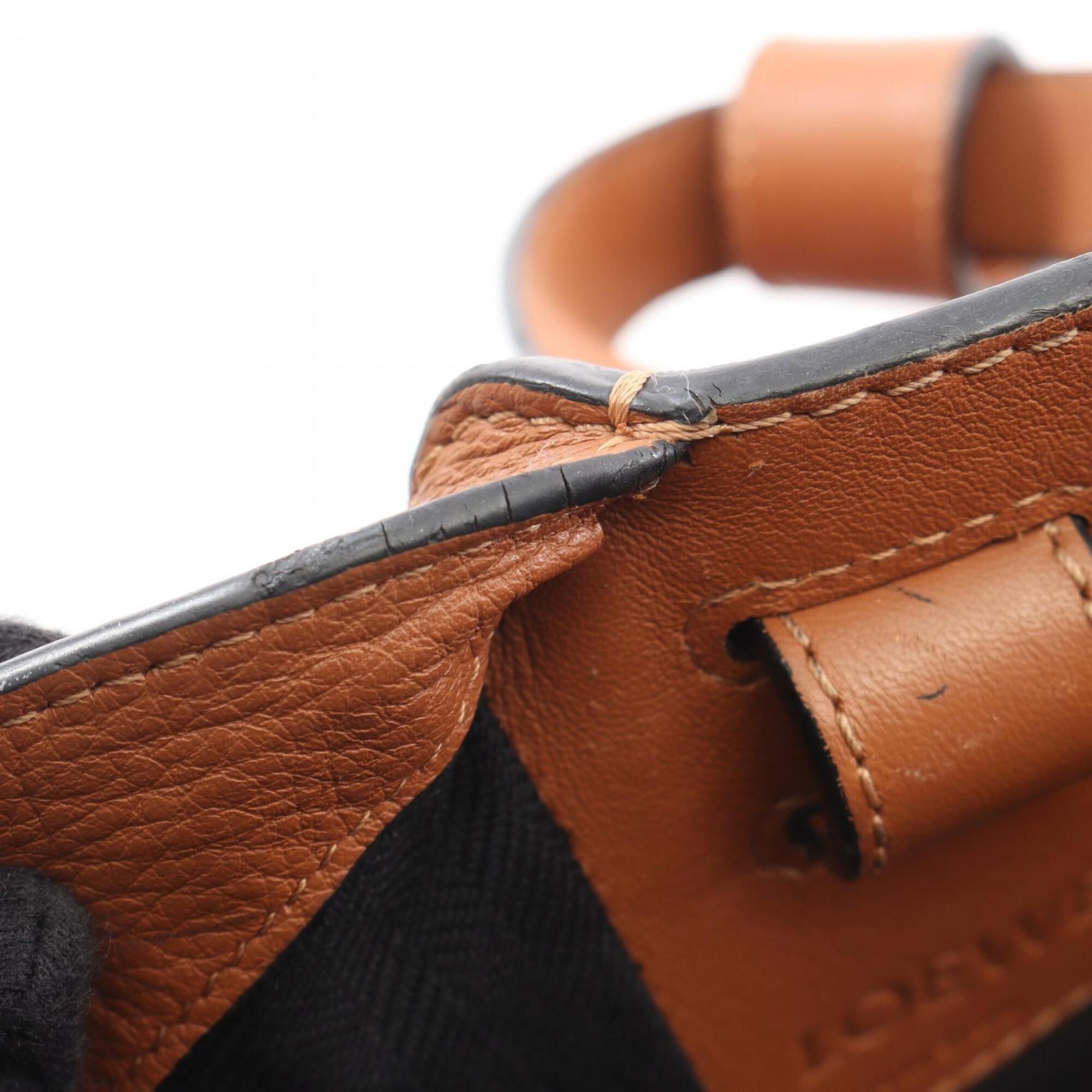 Leather Handbag (Pre-Owned) - Loewe - Modalova