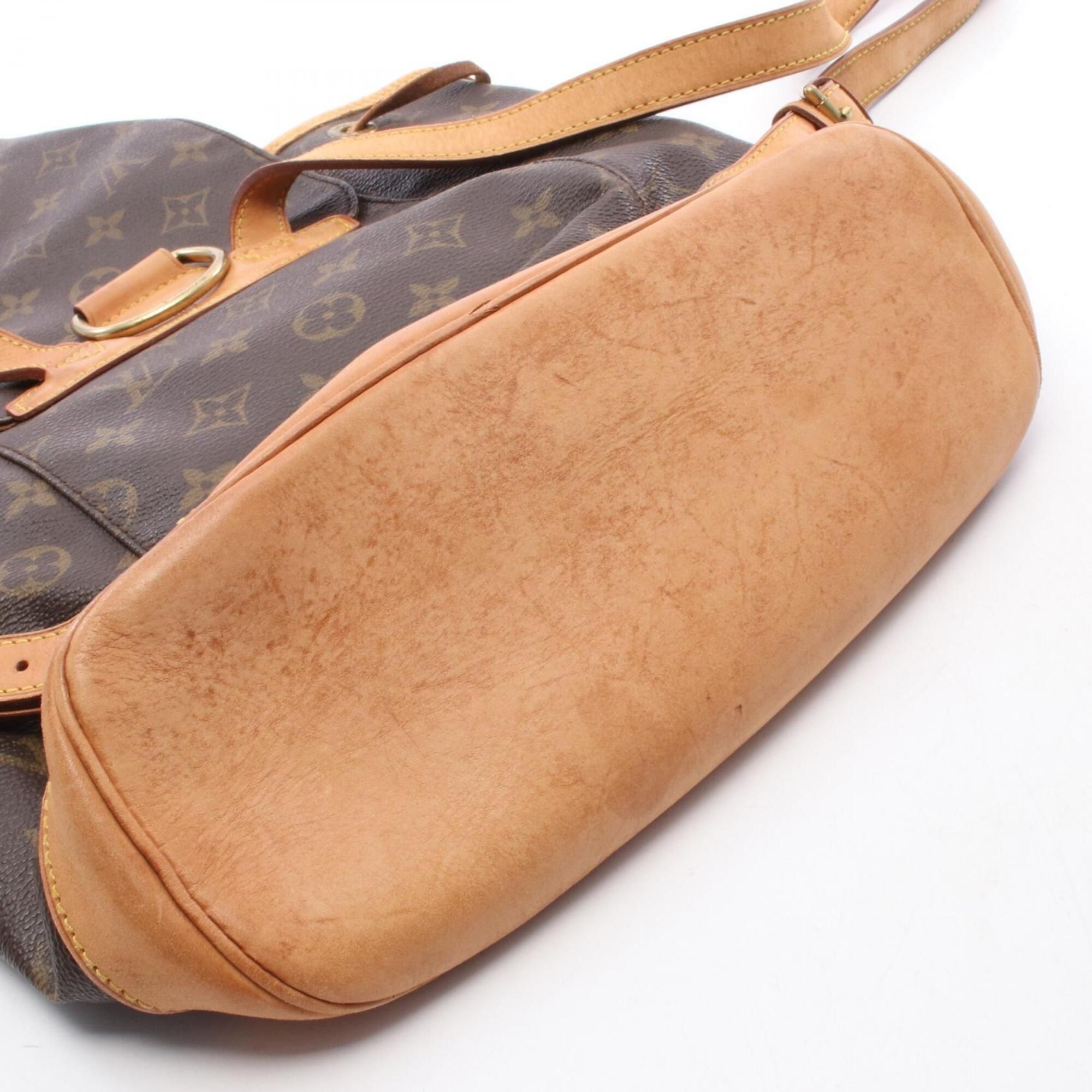 Coated Canvas Leather Backpack Handbag (Pre-Owned) - Louis Vuitton - Modalova