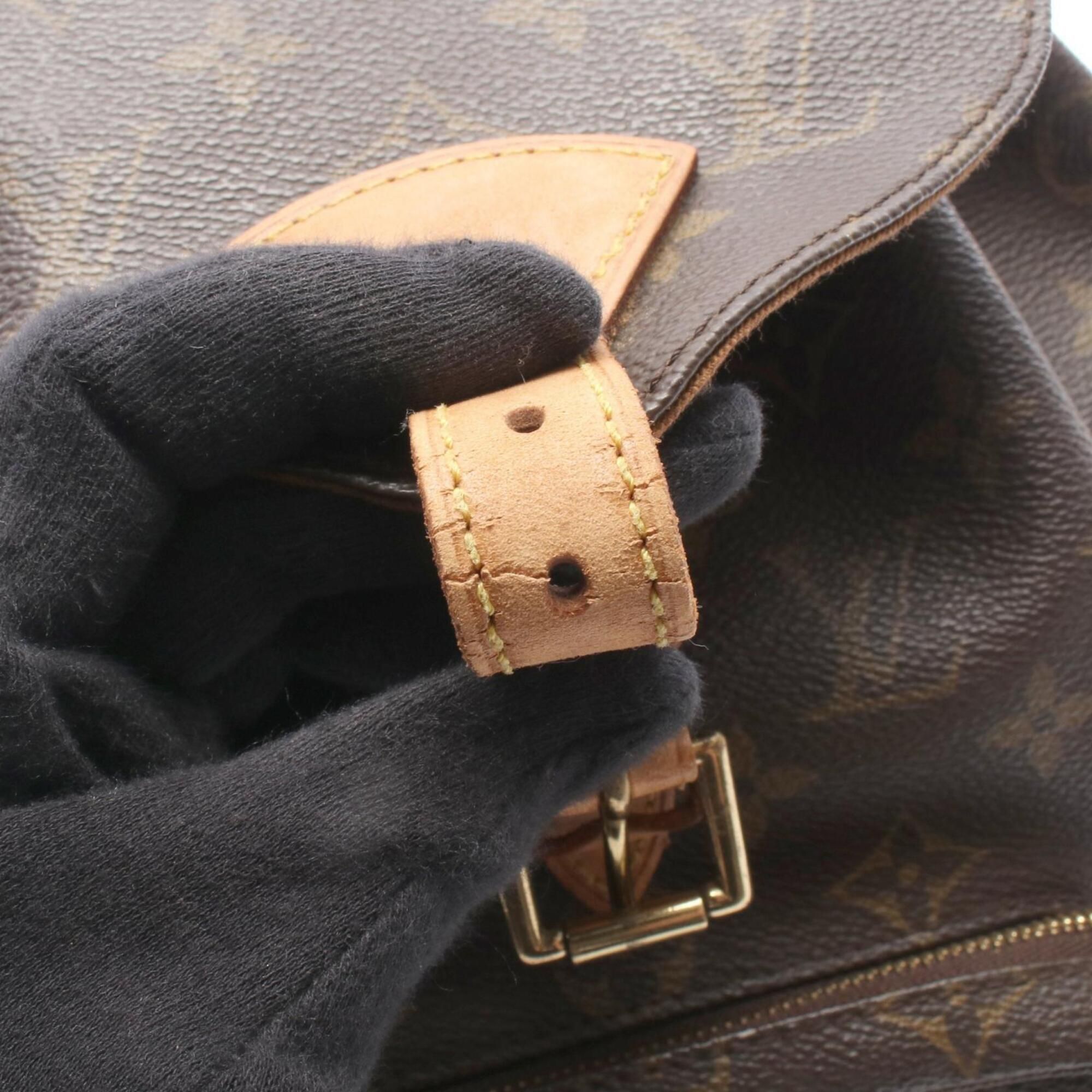 Coated Canvas Leather Backpack Handbag (Pre-Owned) - Louis Vuitton - Modalova